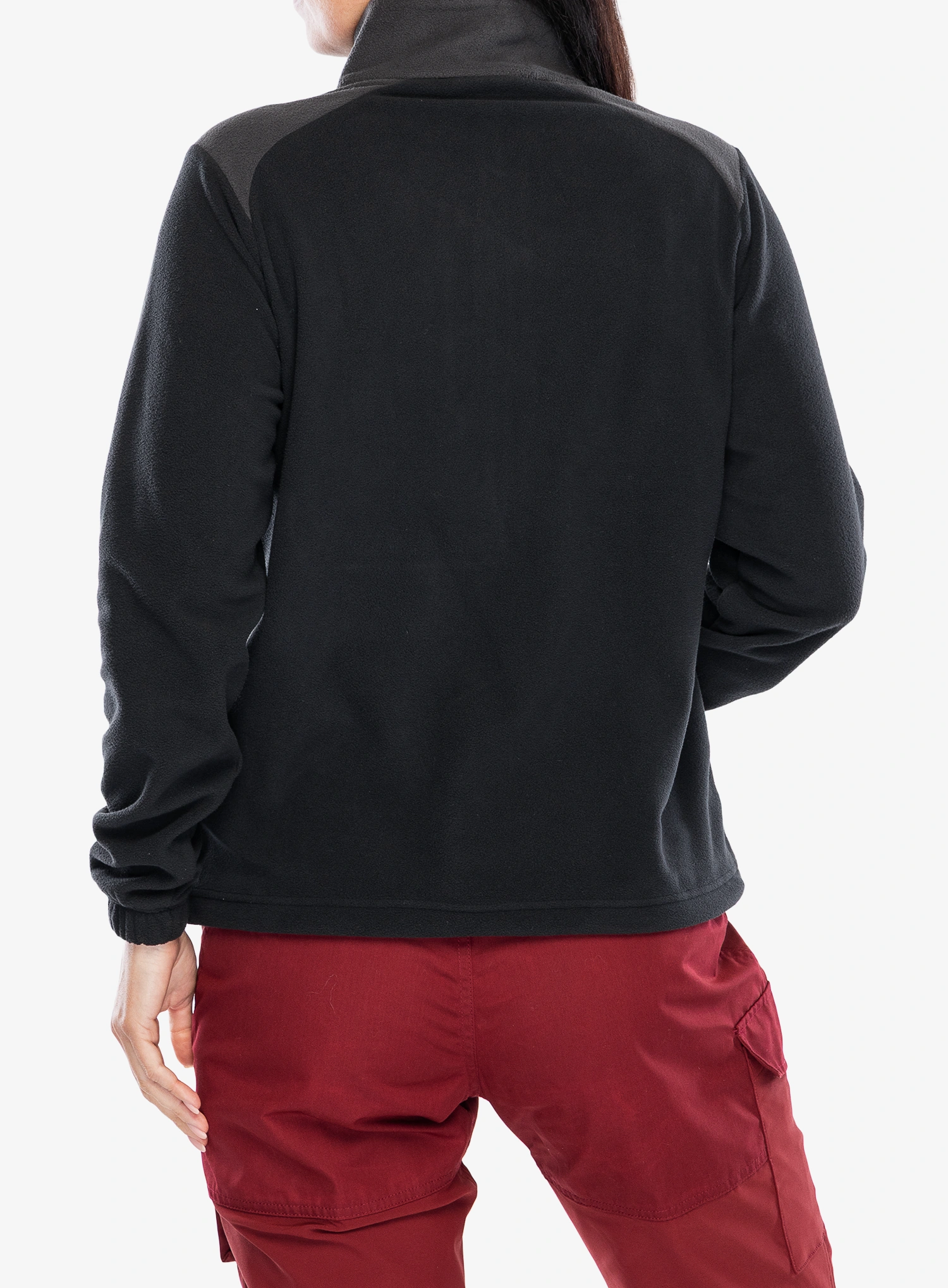 Fleecepullover Damen Fjallraven Vardag Lite Fleece - black/dark grey