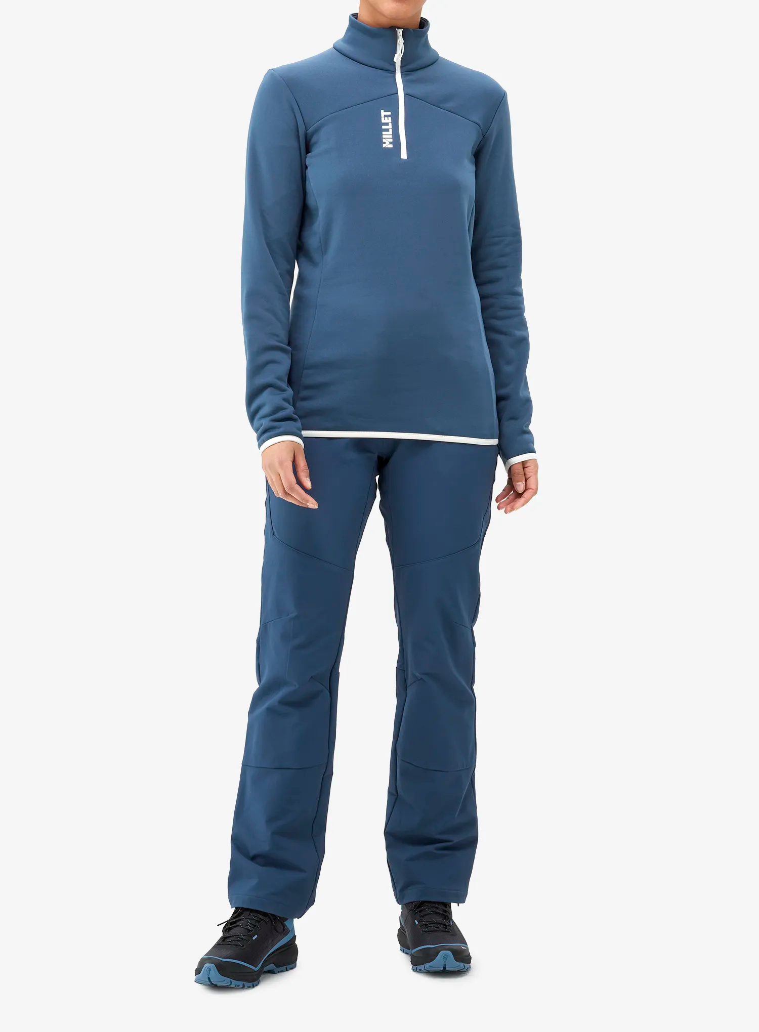 Fleecepullover Damen Millet Seneca Fleece Po - dark denim