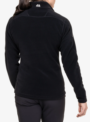 Fleecepullover Damen Mountain Equipment Micro Zip-T - black