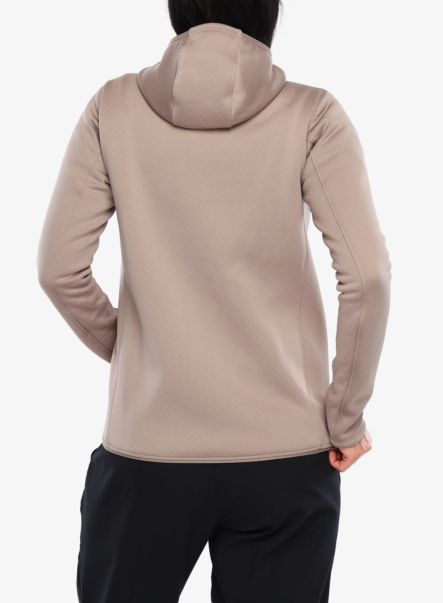 Fleecepullover Damen Salomon Outline Warm Fleece HD - etherea