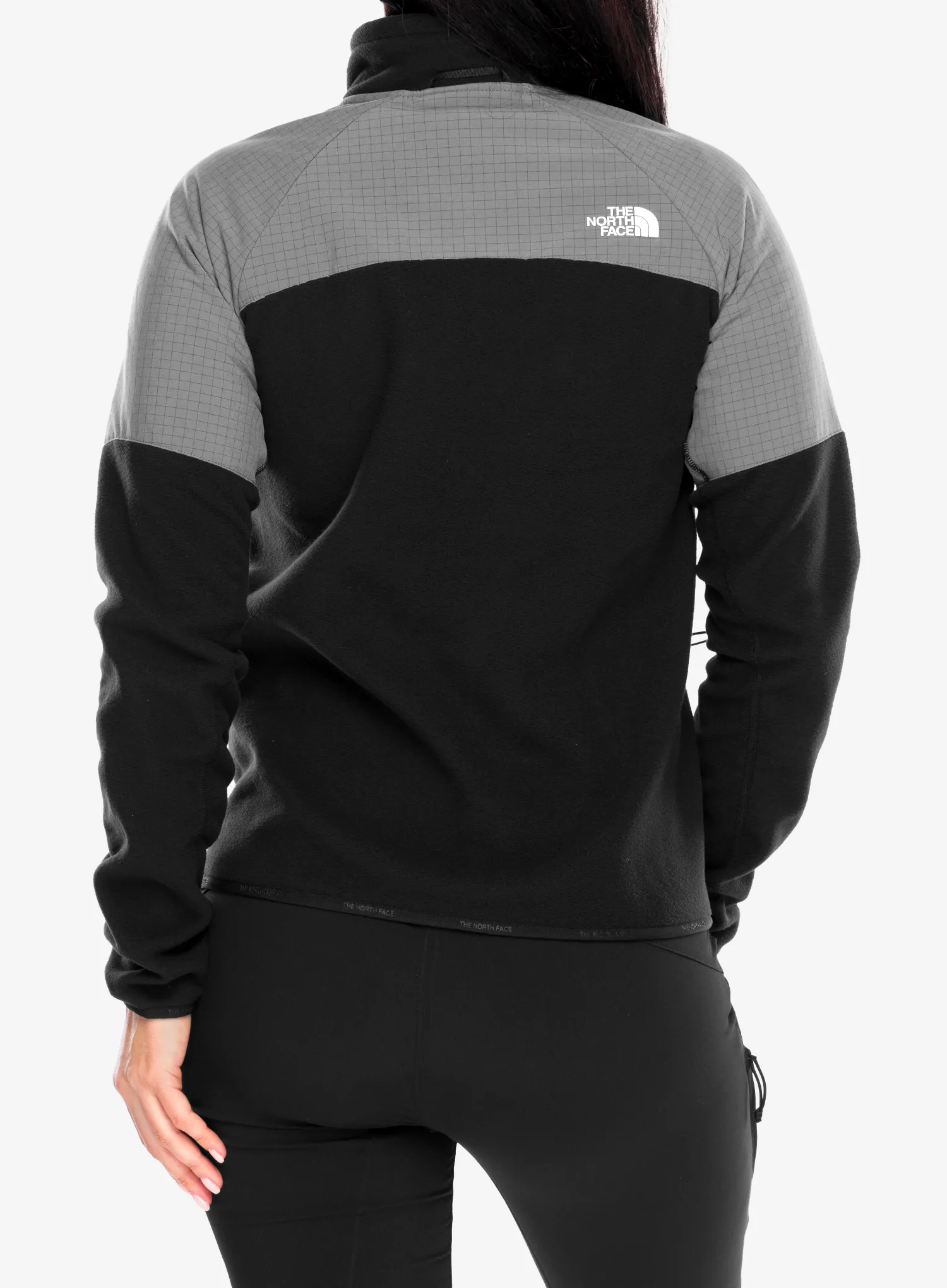 Fleecepullover Damen The North Face Glacier Heavyweight Full Zip Jacket - tnf black/smoked pearl