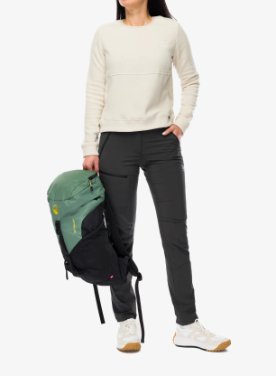 Fleecepullover Damen Turbat Scout Fleece - fog beige