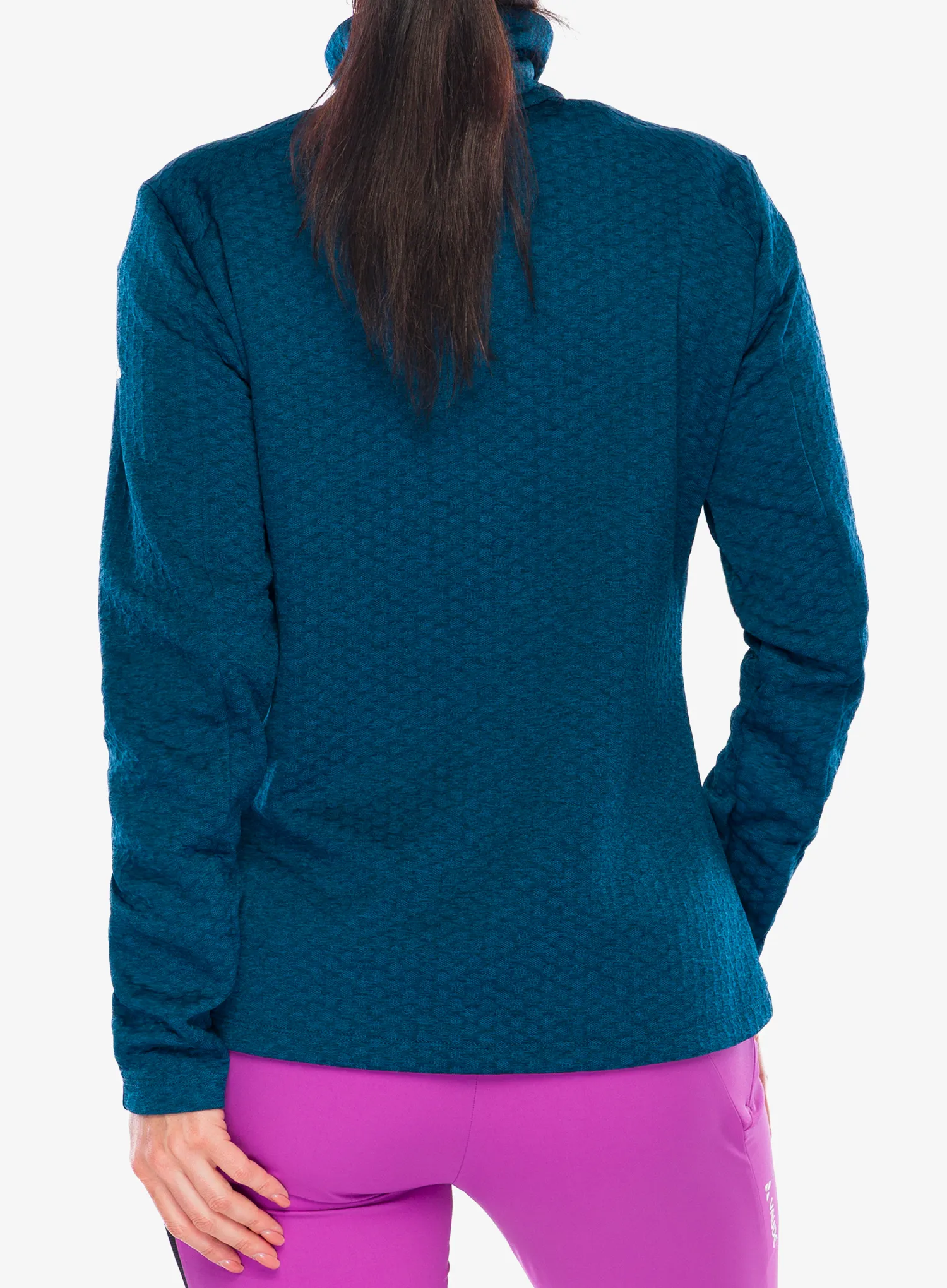 Fleecepullover Damen Vaude Skomer Hiking SC Jacket - dark sea