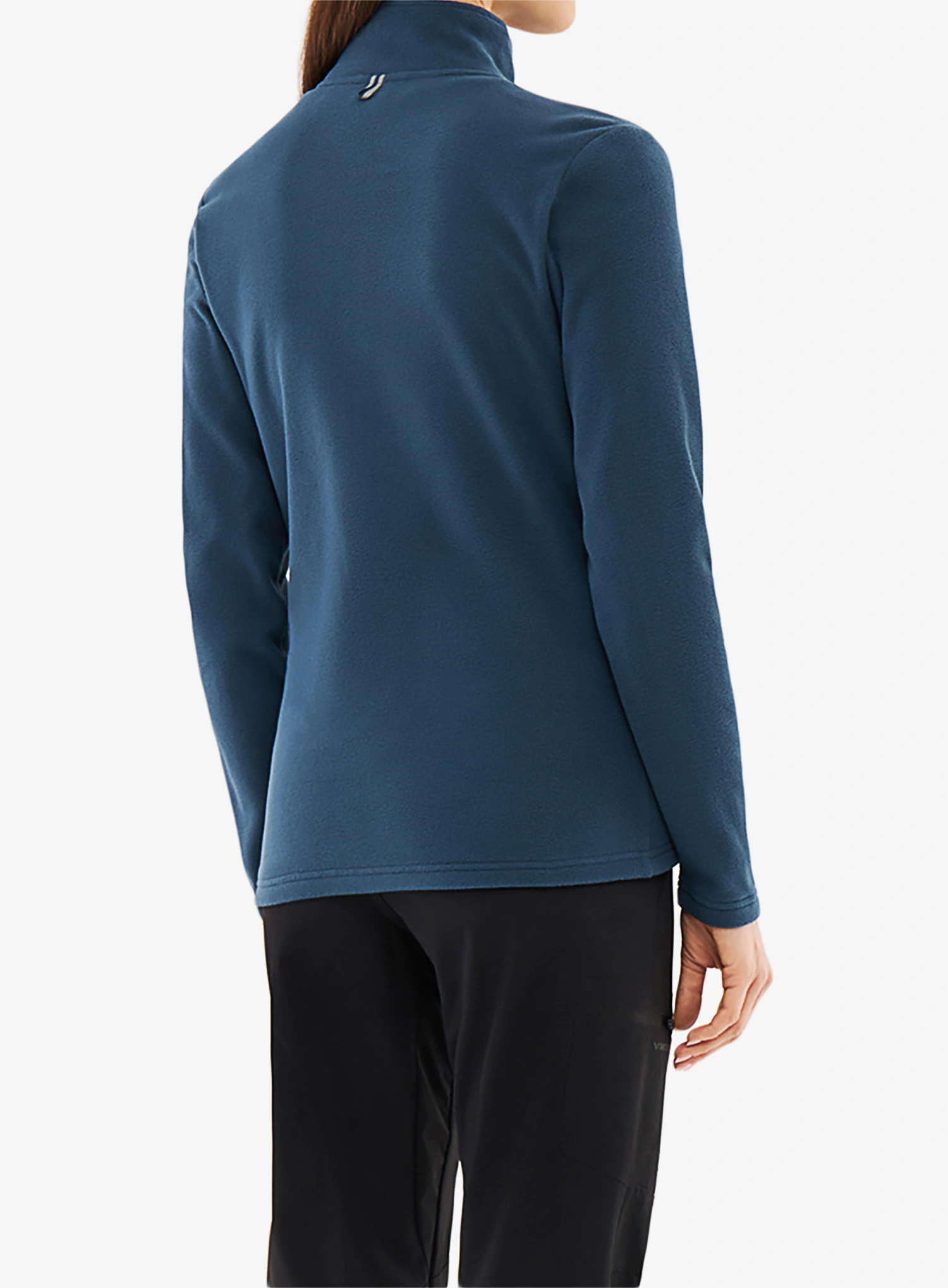 Fleecepullover Damen Viking Midlayer Fleece Tesero Polartec - navy