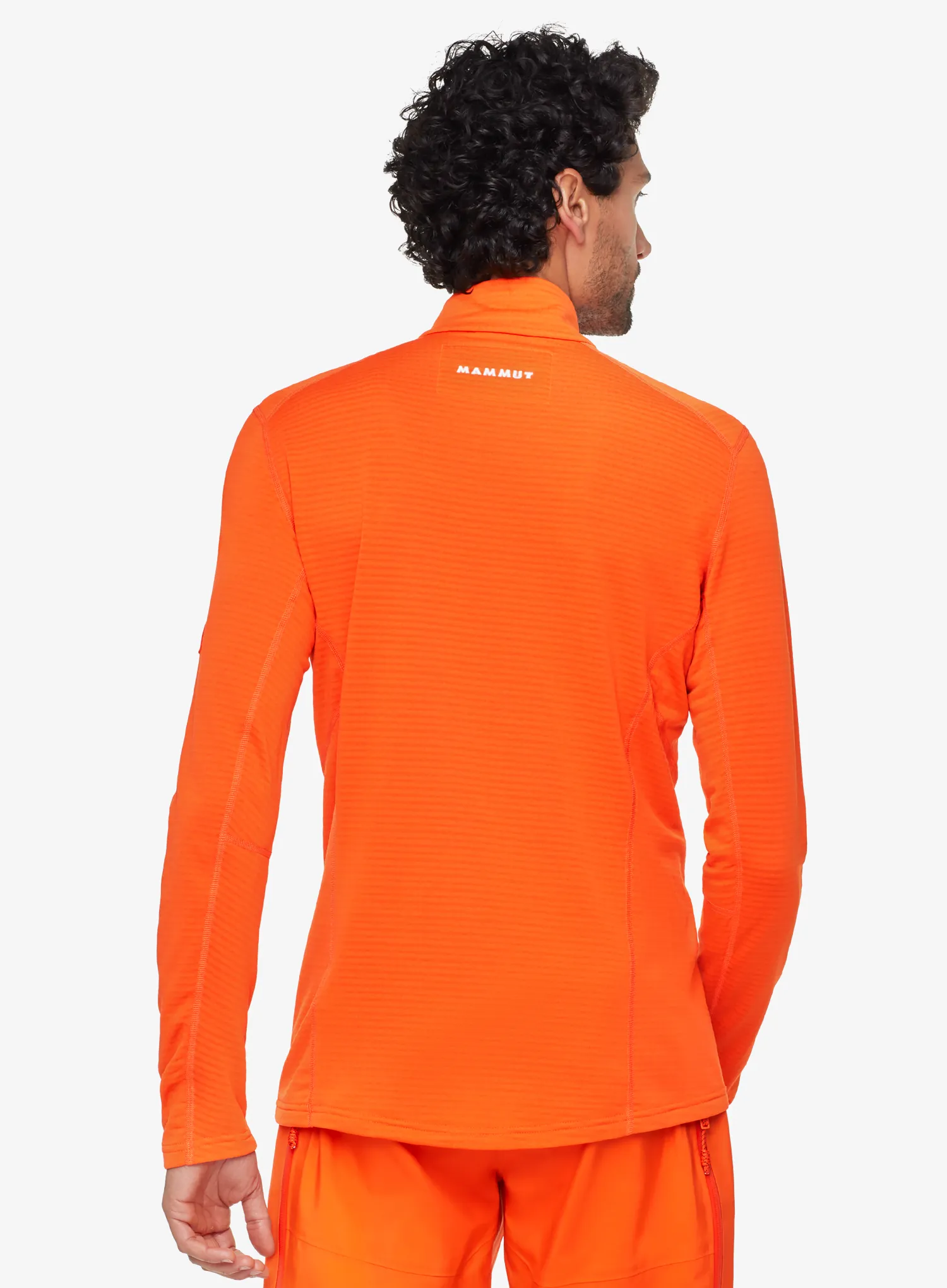 Fleecepullover Mammut Eiger Nordwand Advanced FL Half Zip Pull - eiger orange