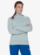 Fleecepullover Damen Mammut Taiss ML Hooded Jacket - nebla