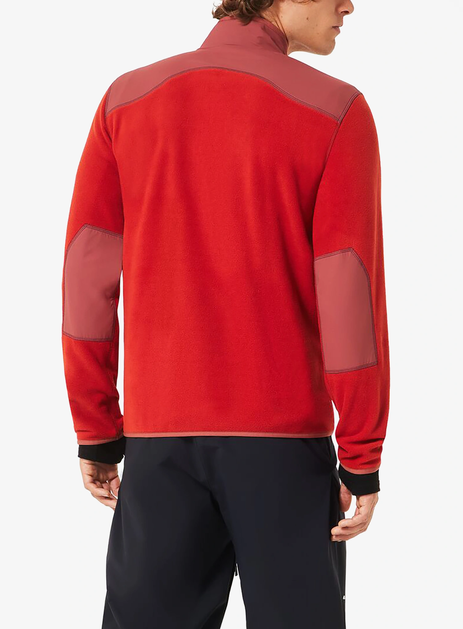 Fleecepullover Oakley Butter Tech Fleece - flame red/rosewood