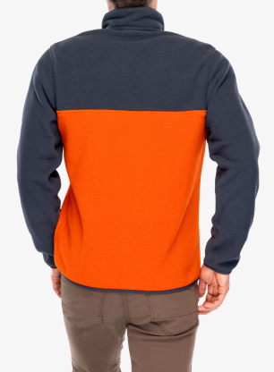 Fleecepullover Patagonia Lightweight Synch Snap-T Pullover - pollinator orange