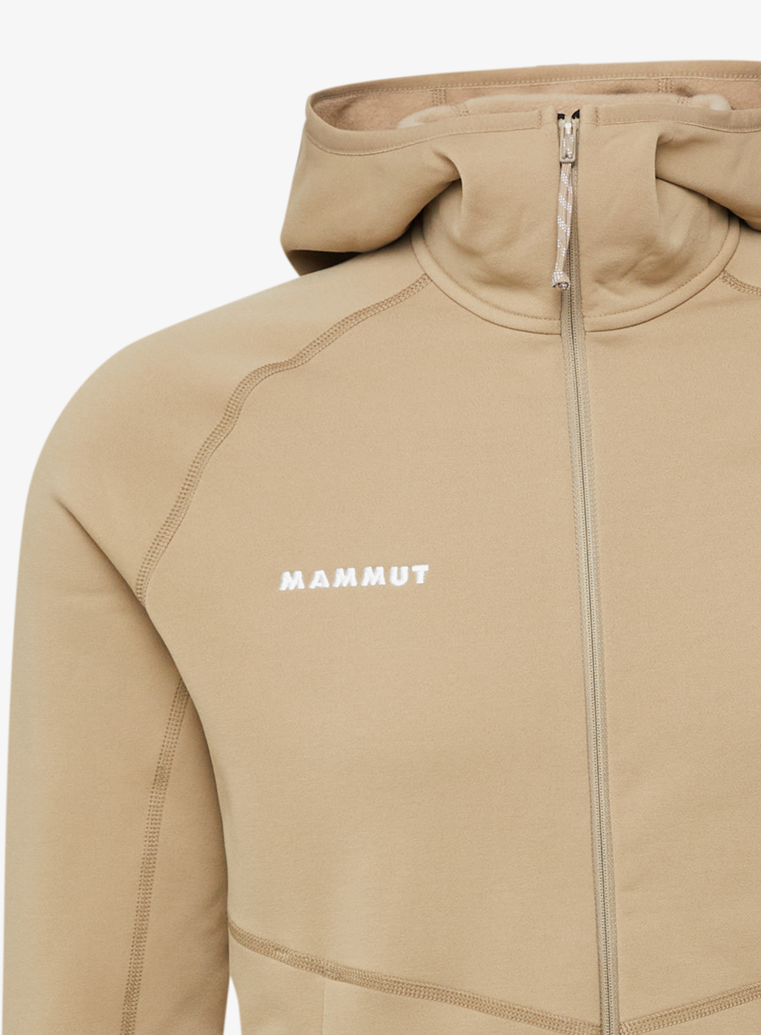Fleece Hoodie Mammut Aconcagua ML Hooded Jkt - sablun