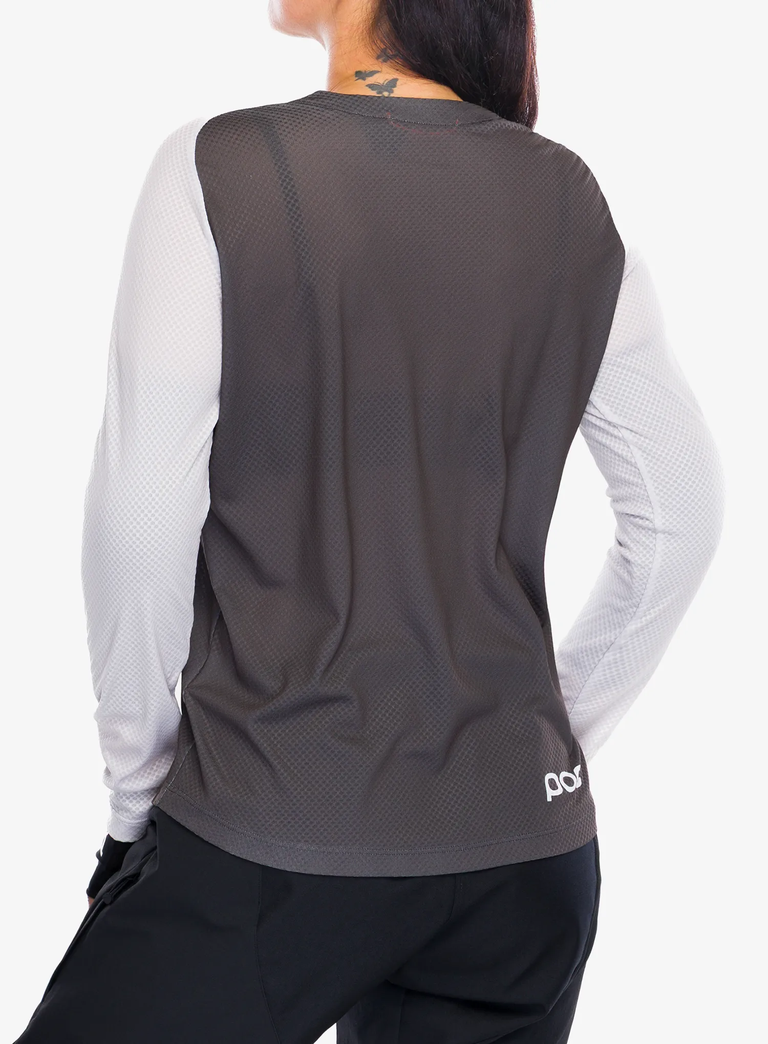 Radtrikot Damen Langarm POC Motion Air L/S Jersey - grey