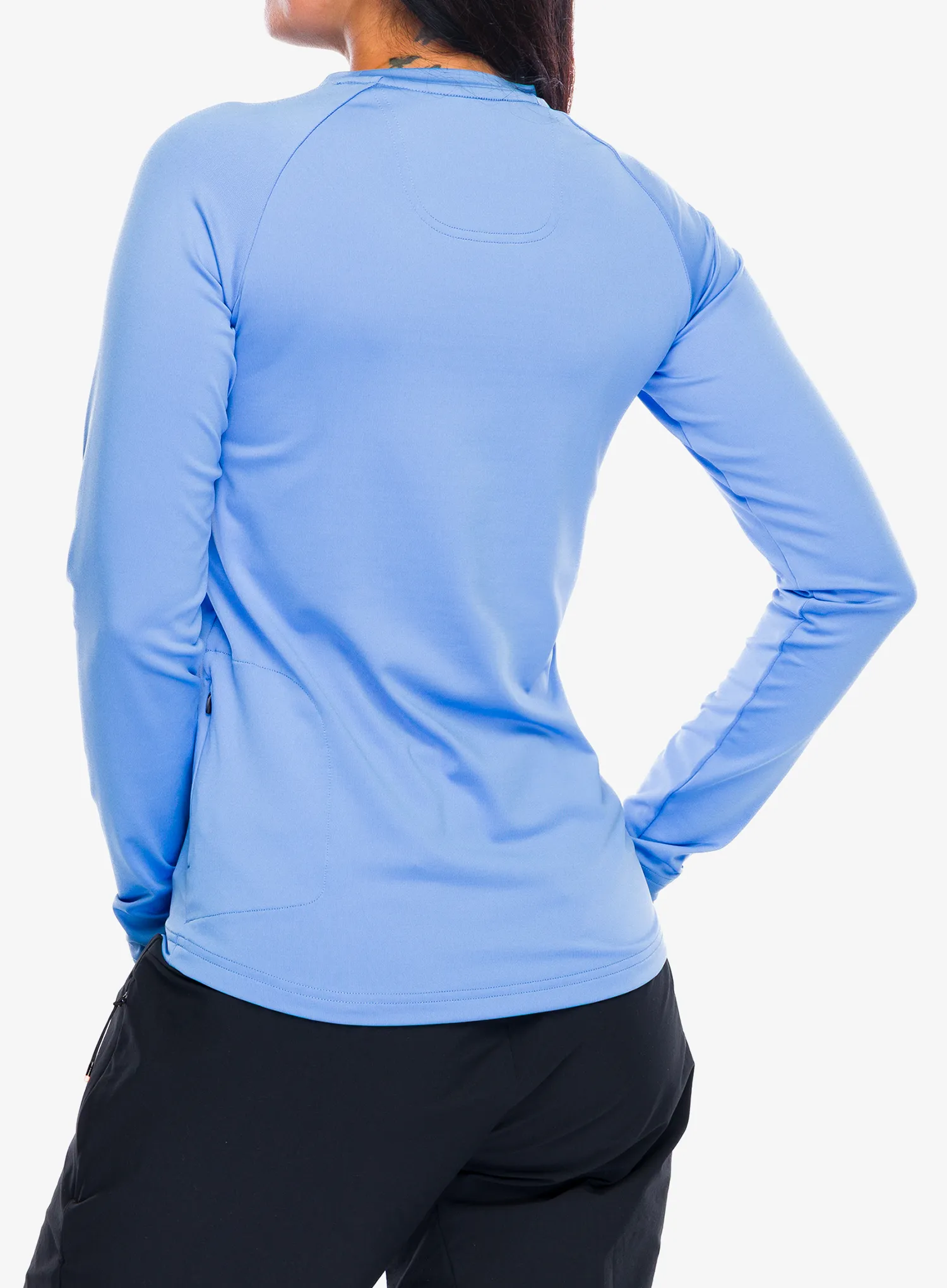 Radtrikot Damen Langarm POC Reform Enduro Jersey - bazzite blue
