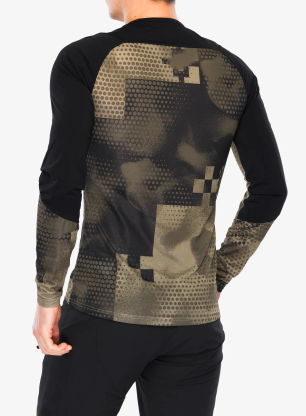 Radtrikot Langarm Fox Flexair Ascent LS Jersey Pulse - sand