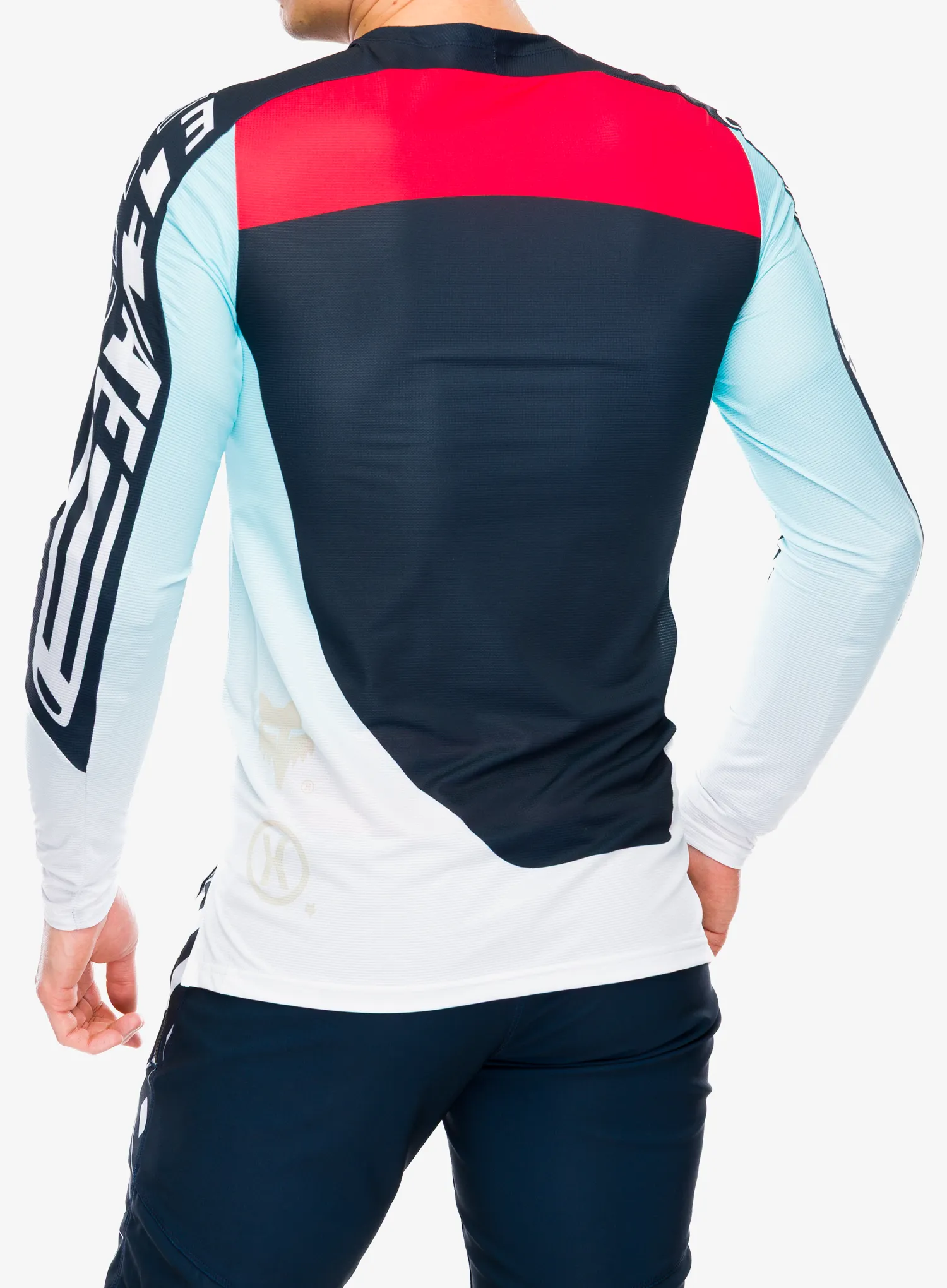 Radtrikot Langarm Fox Flexair LS Jersey Elevated - midnight