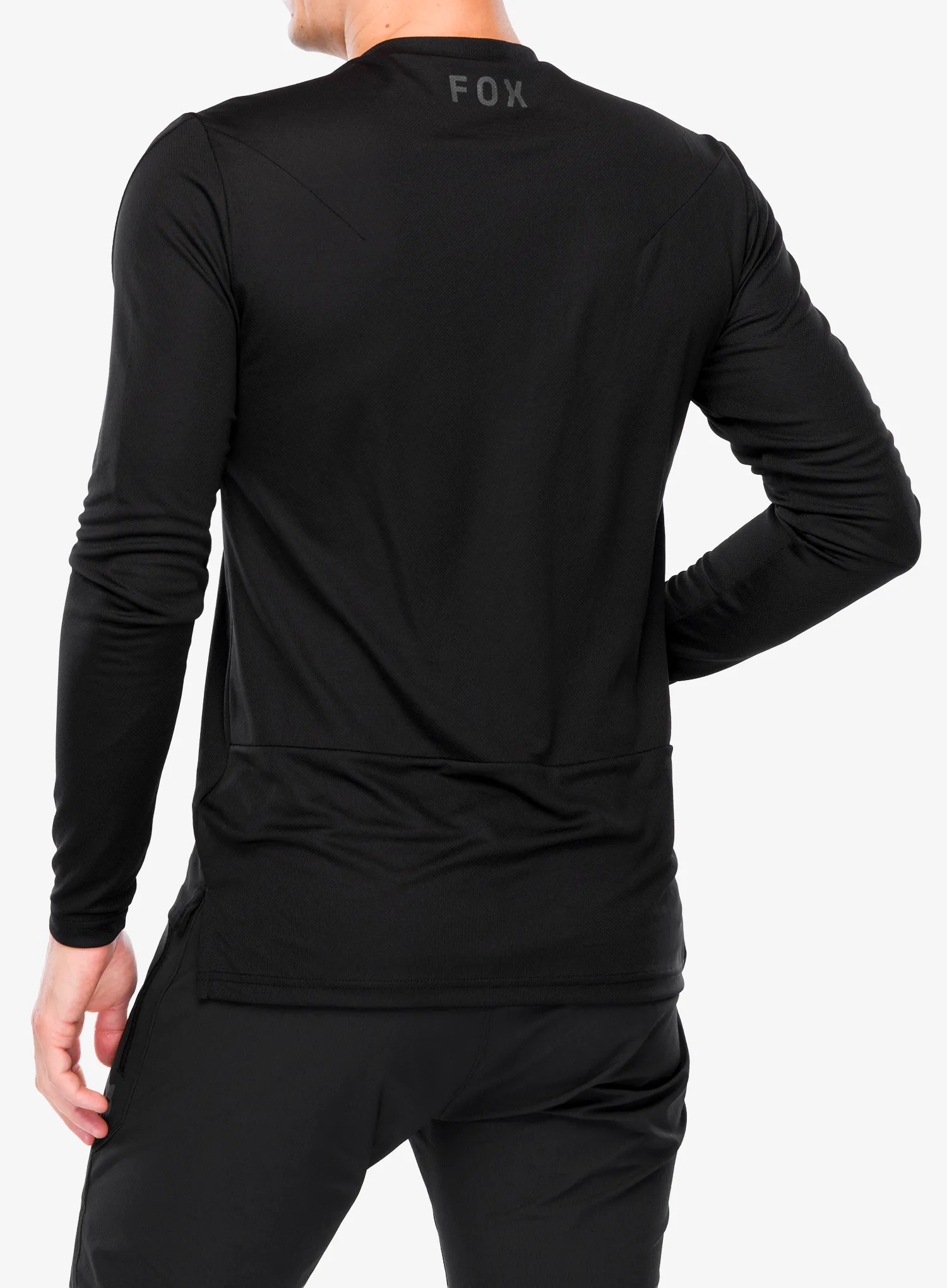 Radtrikot Langarm Fox Ranger LS Jersey Fox Head - black
