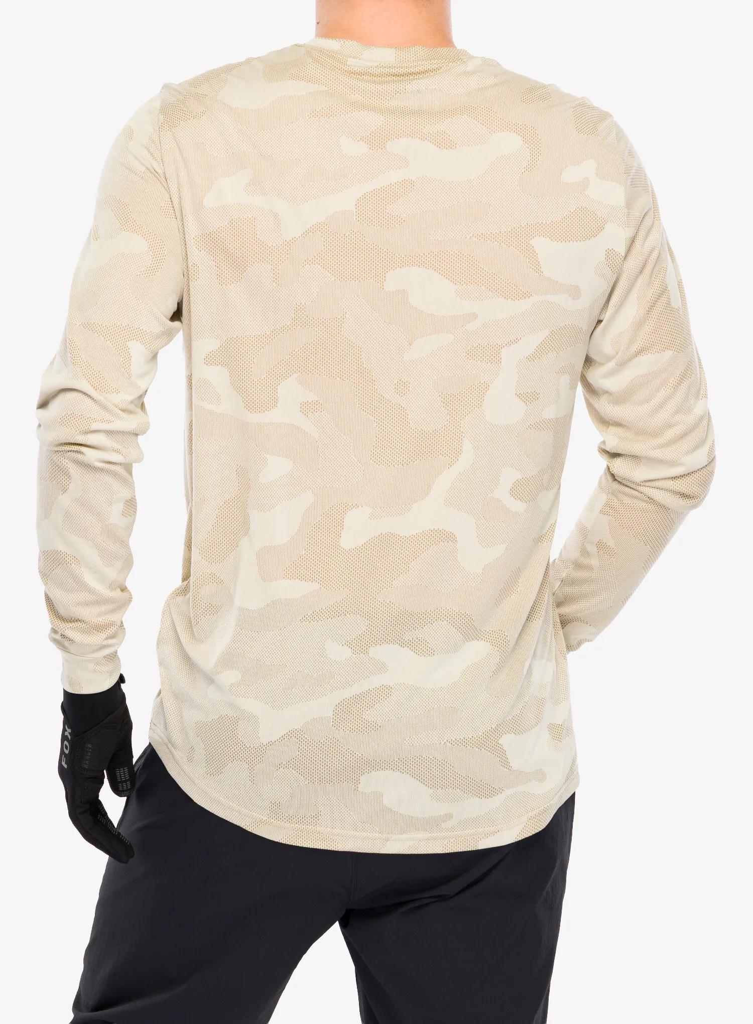 Radtrikot Langarm Fox Ranger Tru Dri LS Jersey - cream