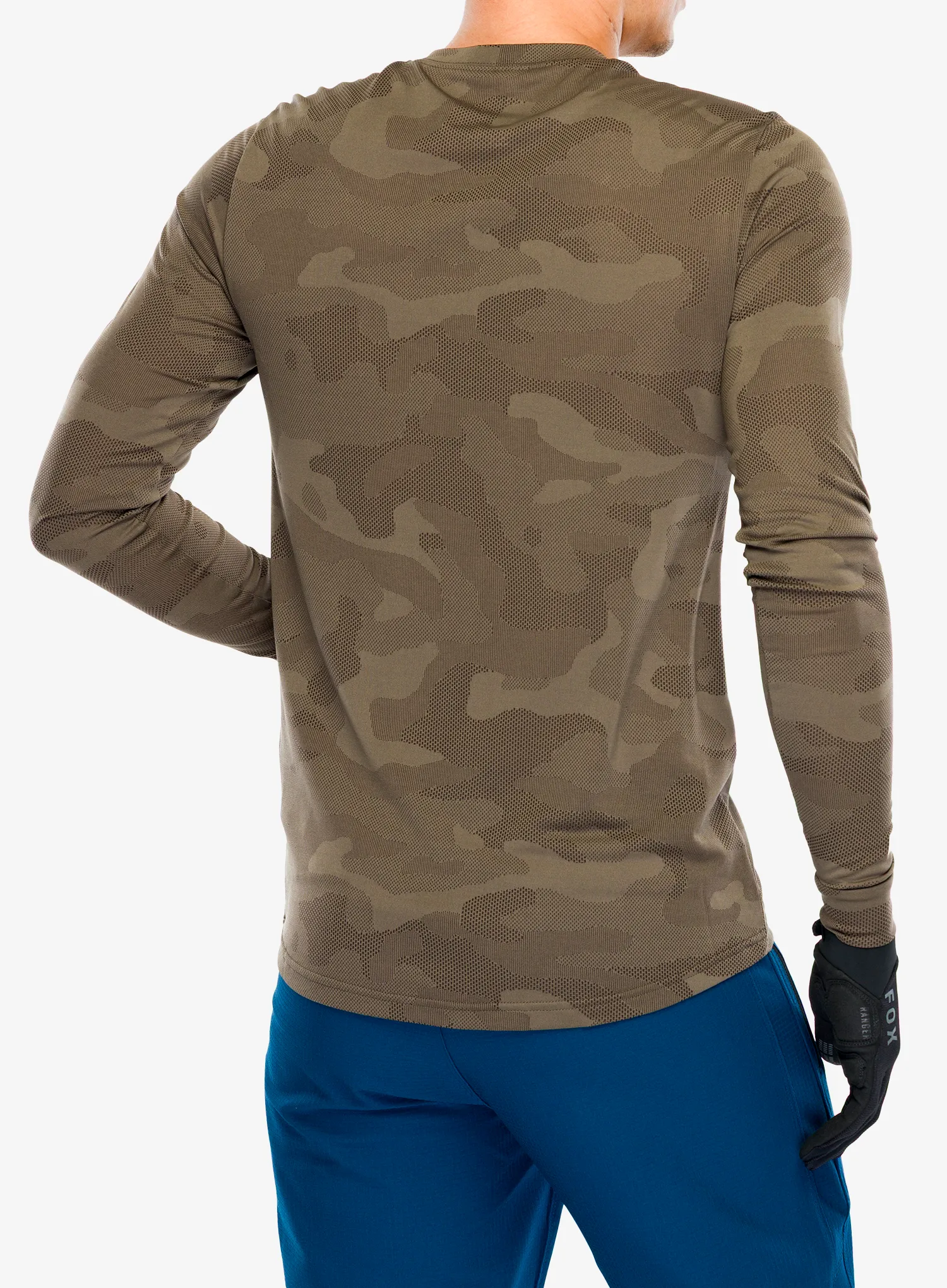 Radtrikot Langarm Fox Ranger Tru Dri LS Jersey - dirt