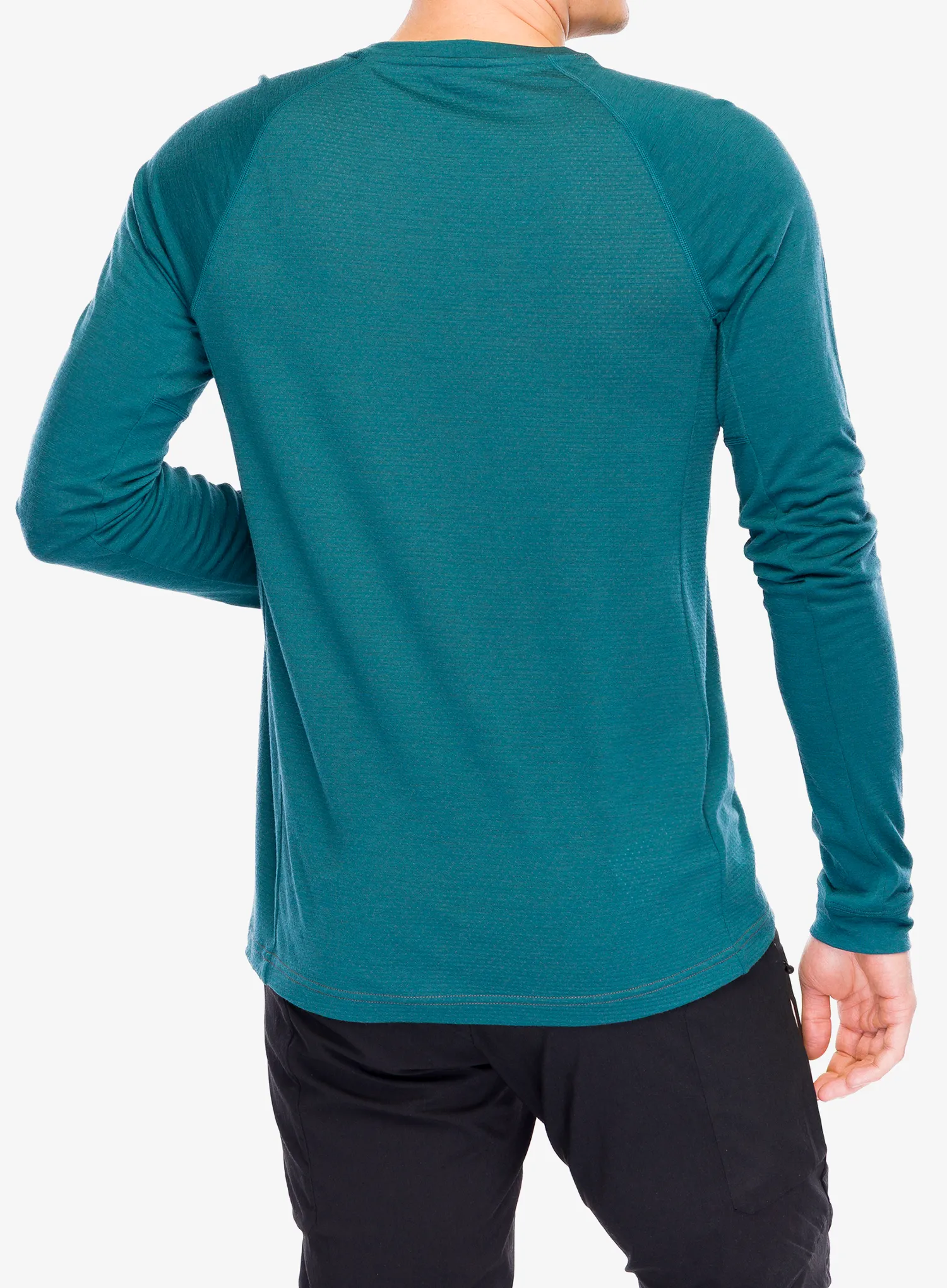 Radtrikot Langarm Mons Royale Tarn Merino Long Sleeve - iron/abyss