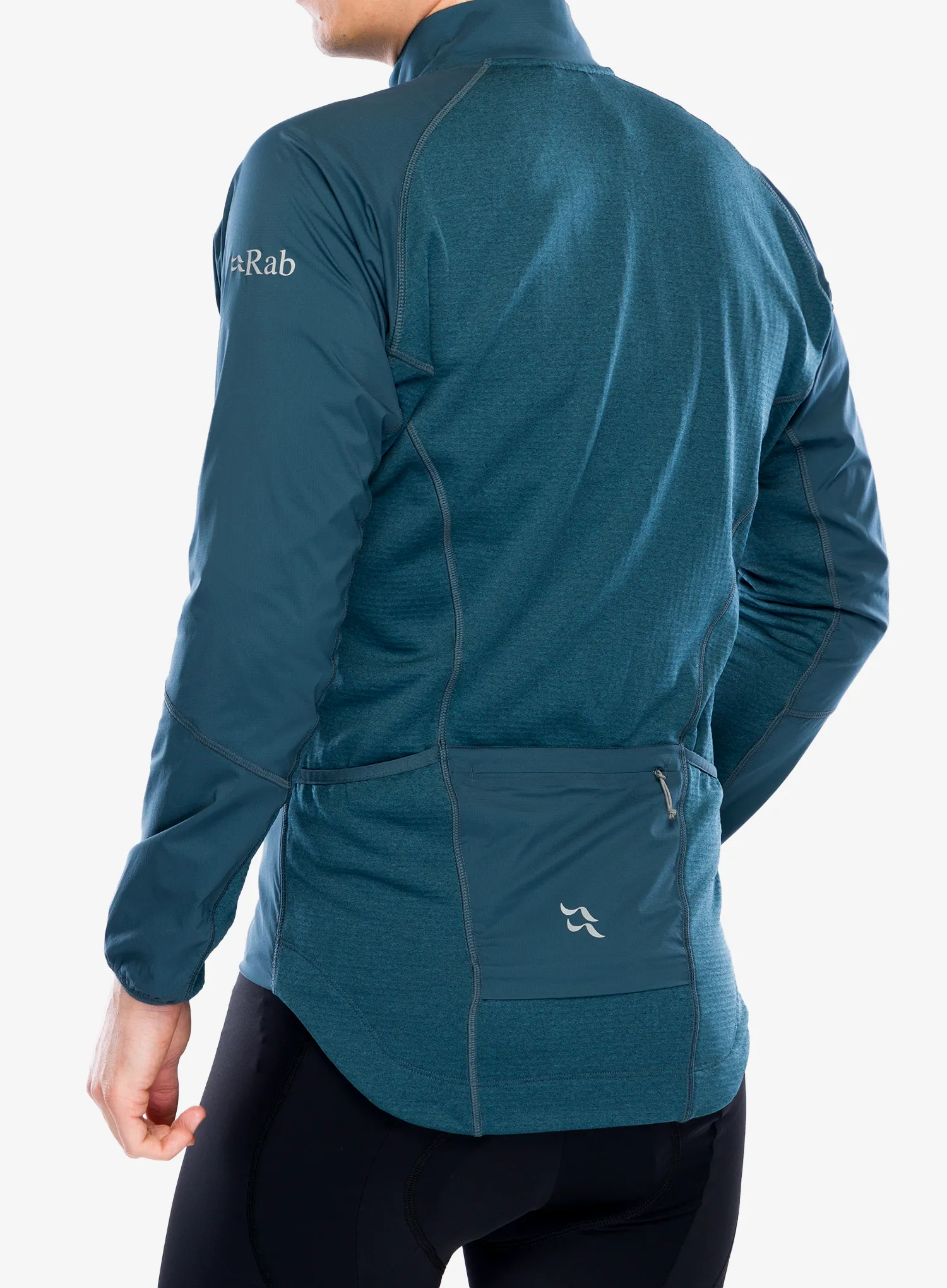 Radtrikot Langarm Rab Cinder Ridgeline Jacket - orion blue