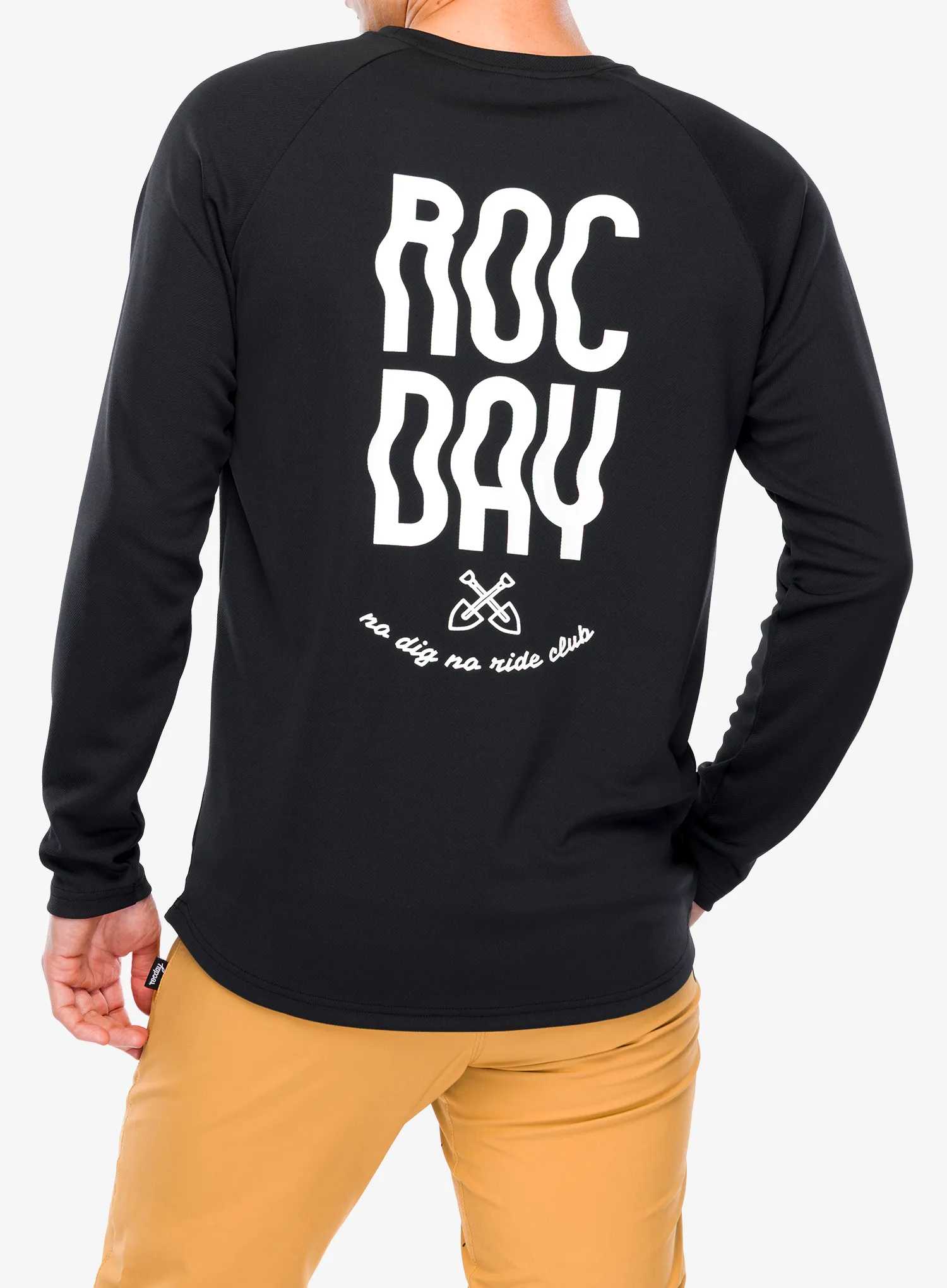 Radtrikot Langarm Rocday DIGGER LS - black