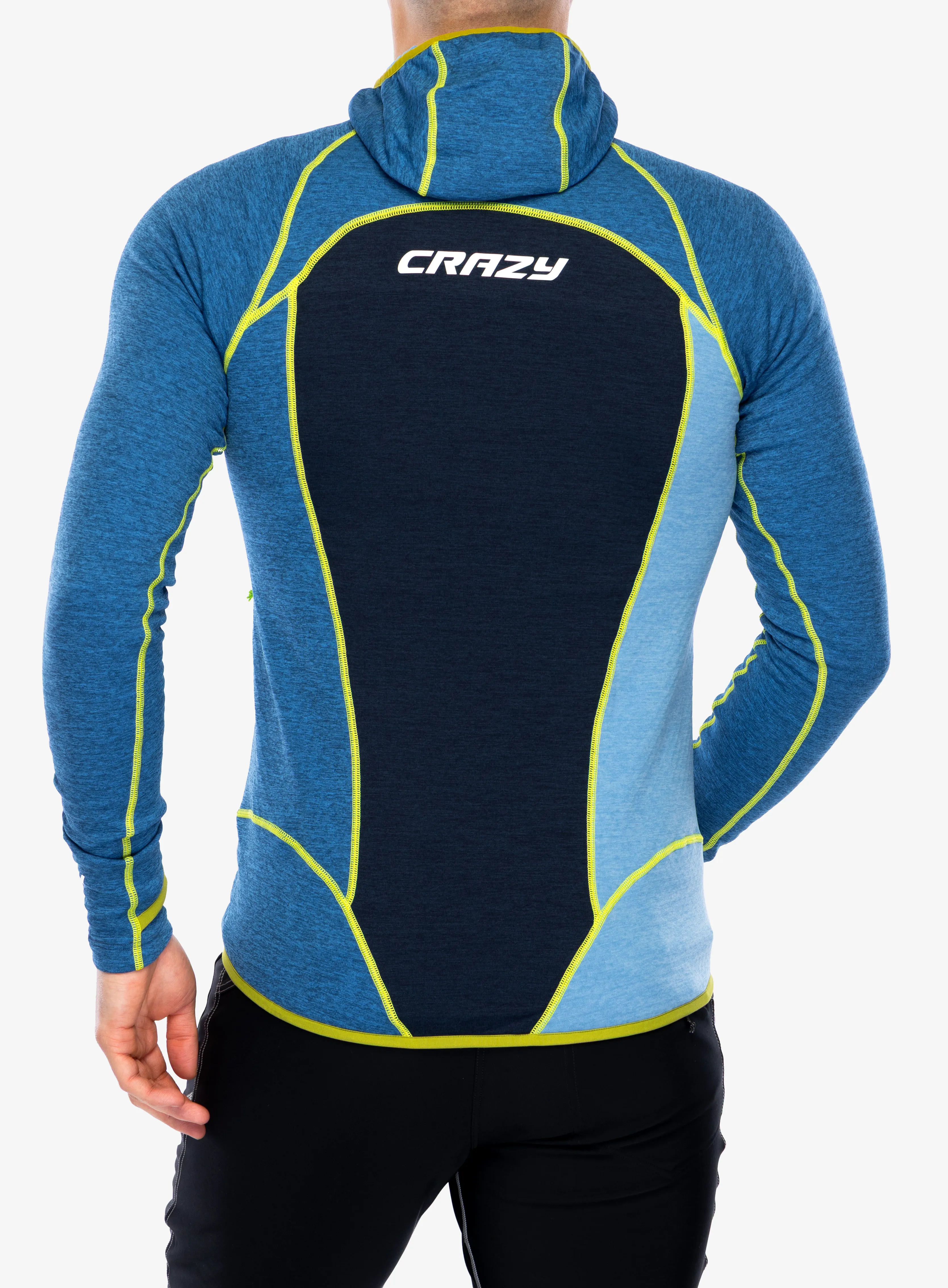 Pullover mit Reißverschluss Crazy Pull Resolution - liken/blue