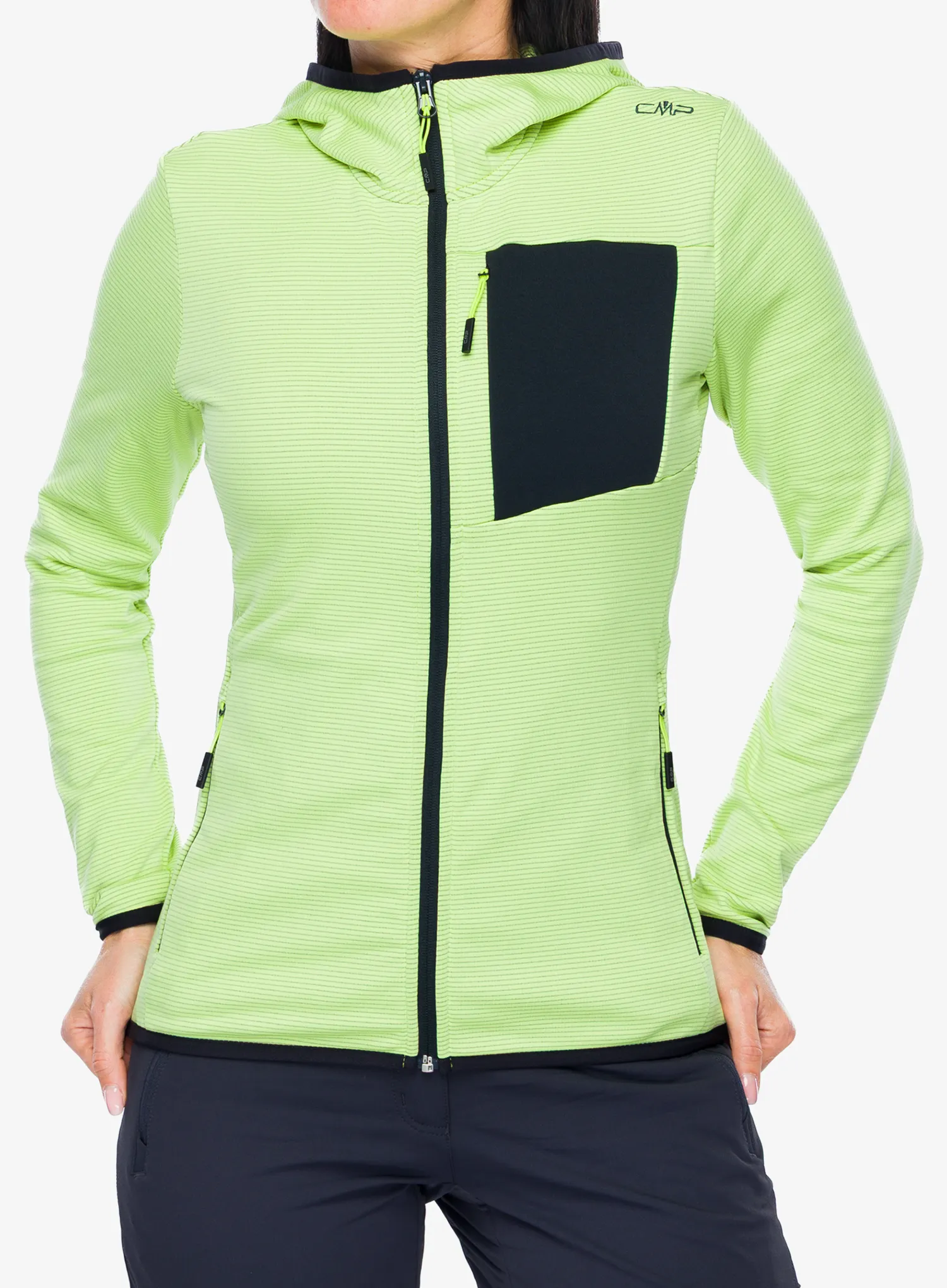 Pullover mit Reißverschluss Damen CMP Solvixa - apple