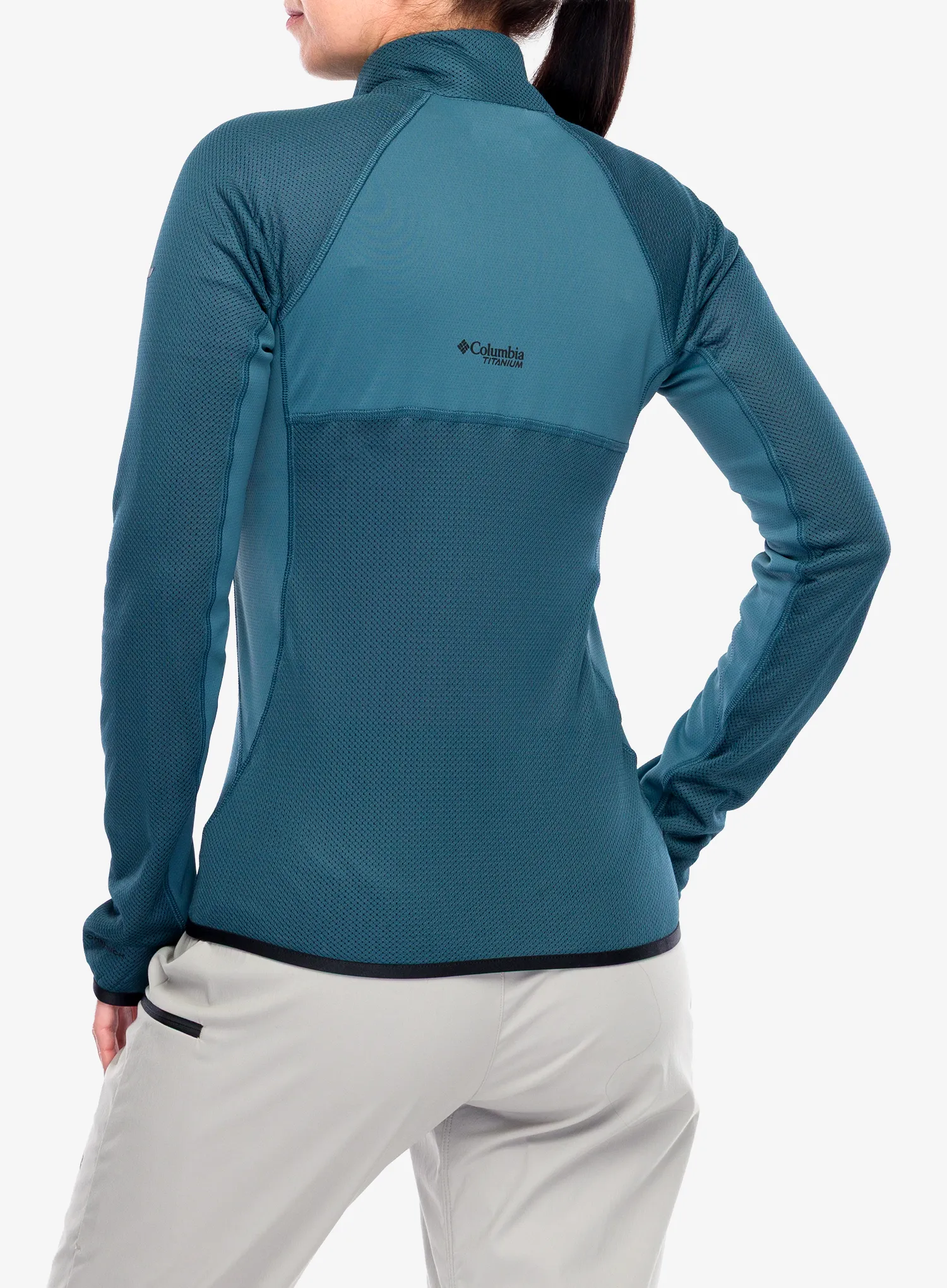 Pullover mit Reißverschluss Damen Columbia Summit Step Full Zip - everblue
