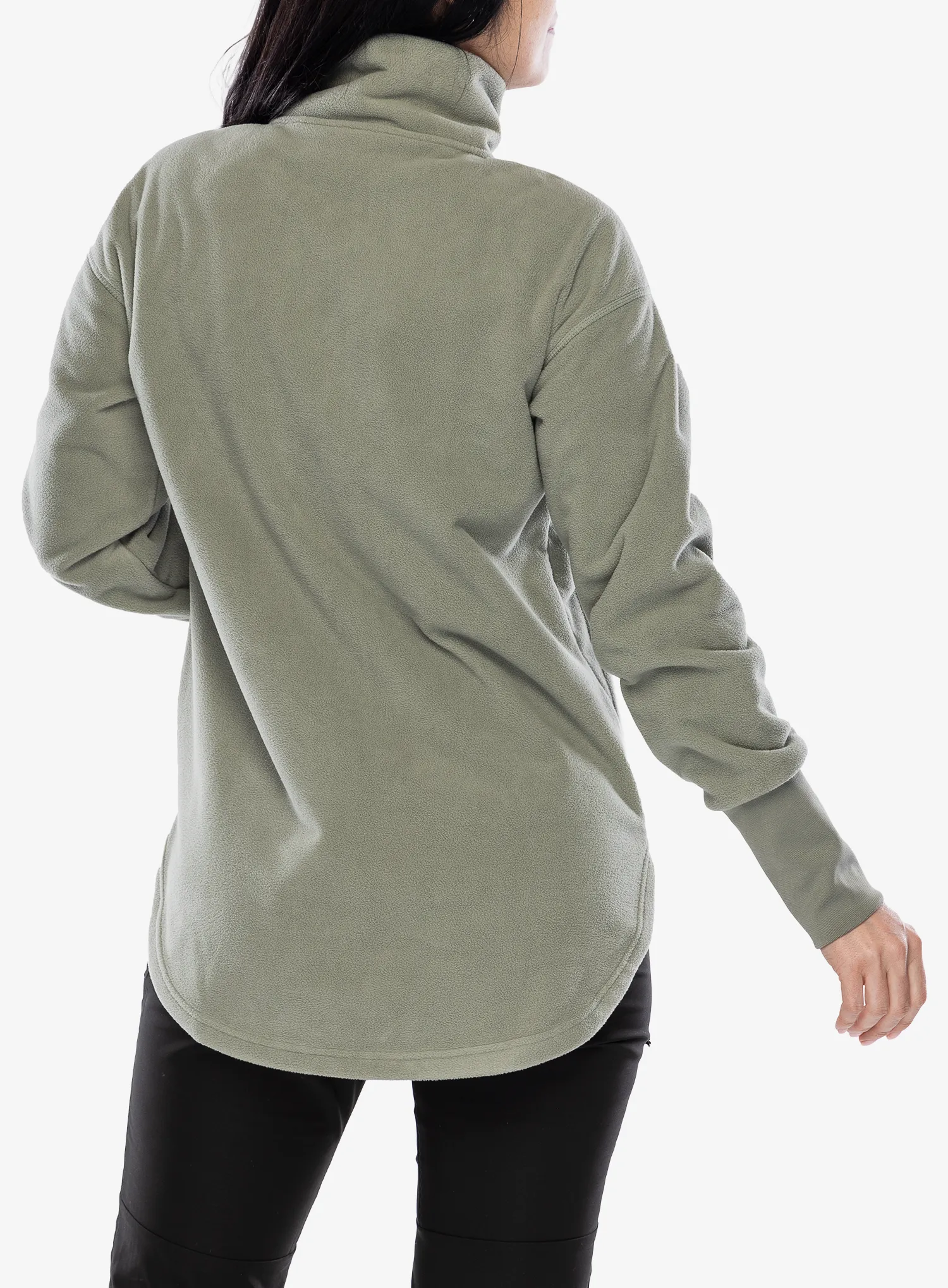 Pullover mit Reißverschluss Damen Didriksons Ronja Fullzip - wilted leaf