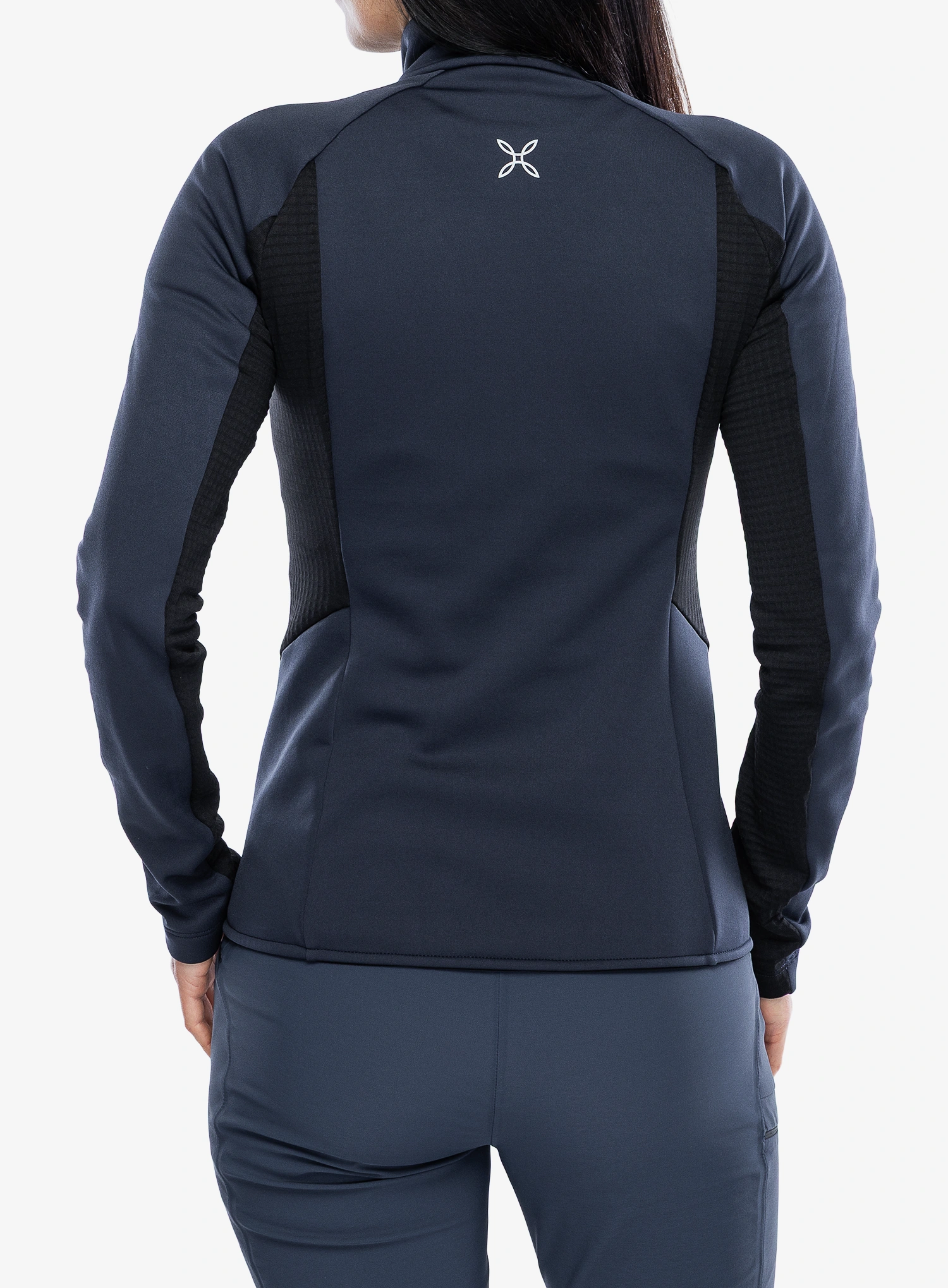 Pullover mit Reißverschluss Damen Montura Destiny Maglia - graphite blue