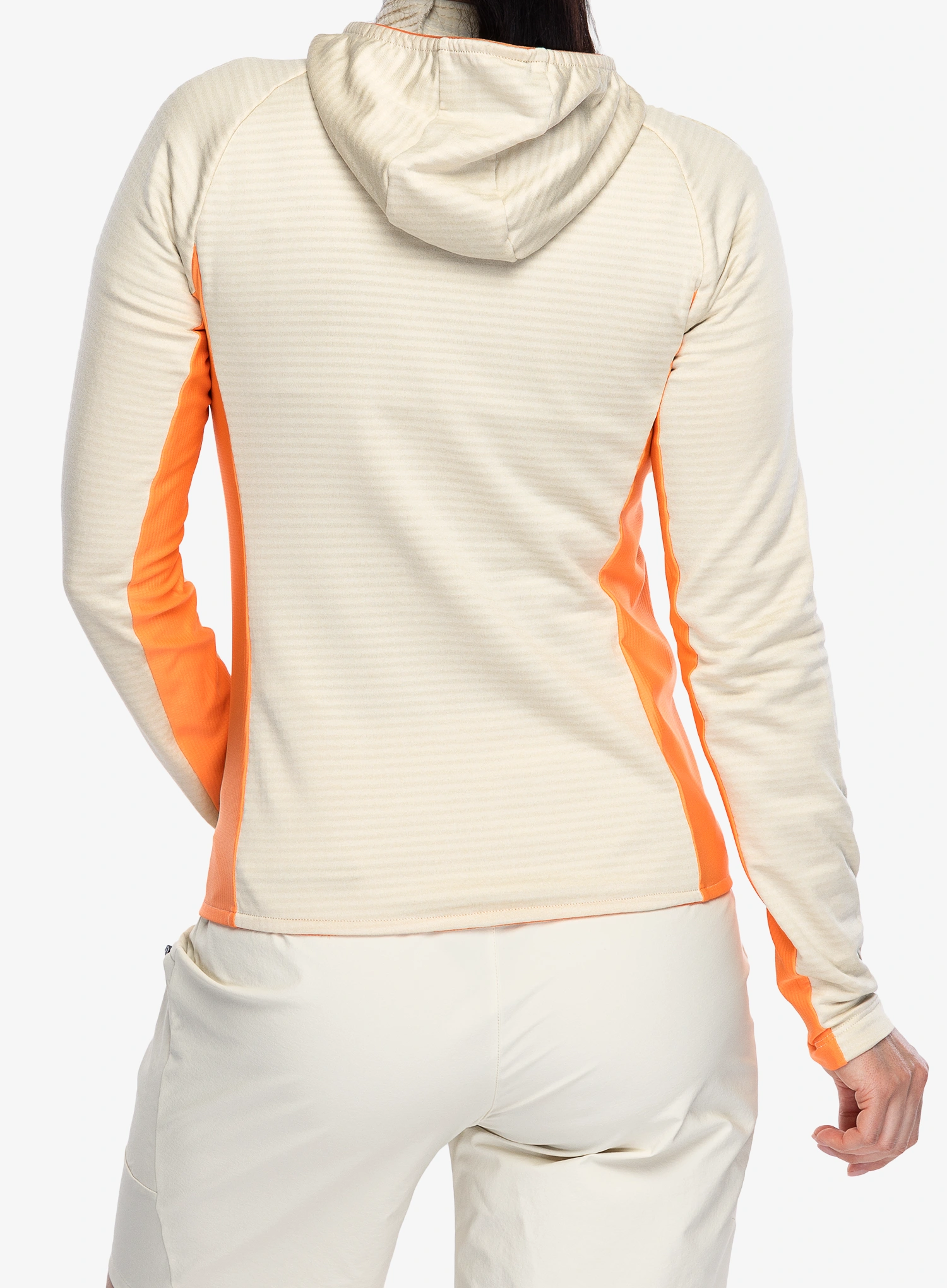 Pullover mit Reißverschluss Damen Montura Dolomiti Hooded Maglia - shell/melon