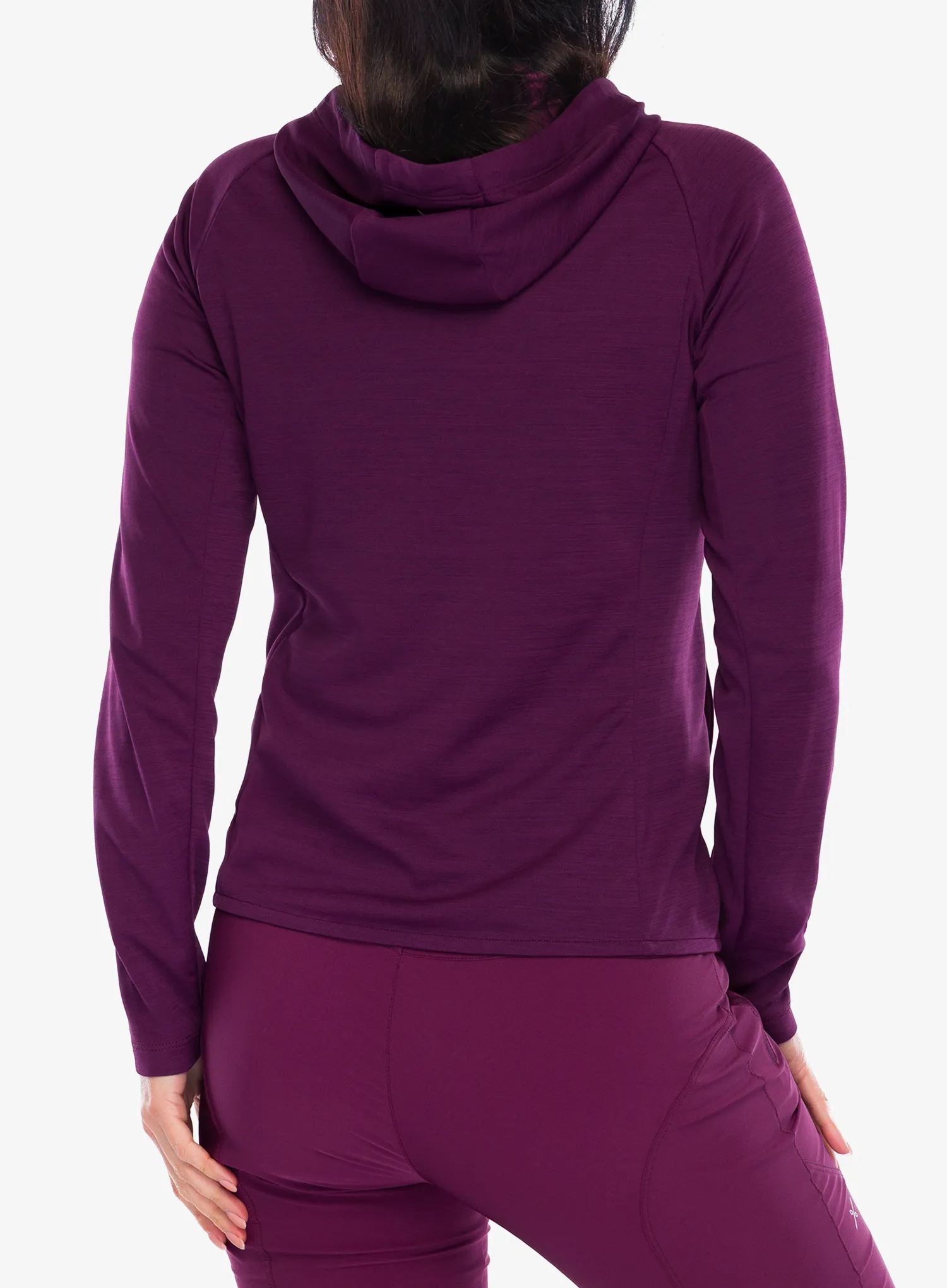 Pullover mit Reißverschluss Damen Montura Timeless Maglia - wine red