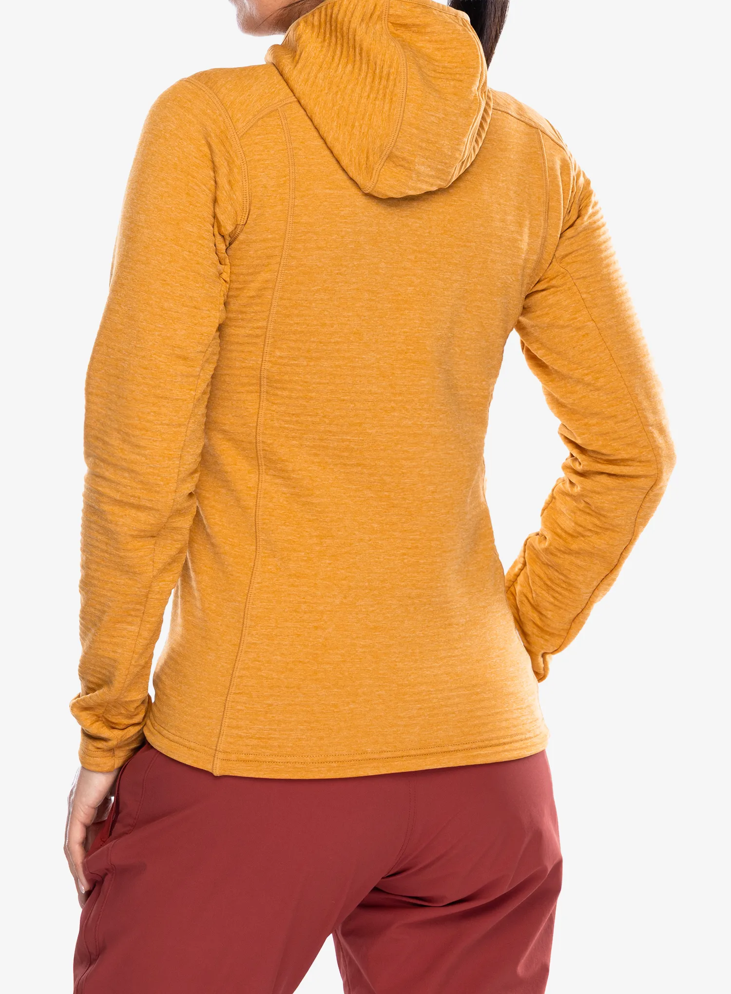 Pullover mit Reißverschluss Damen Mountain Equipment Apiro Hooded Jacket - butterscotch