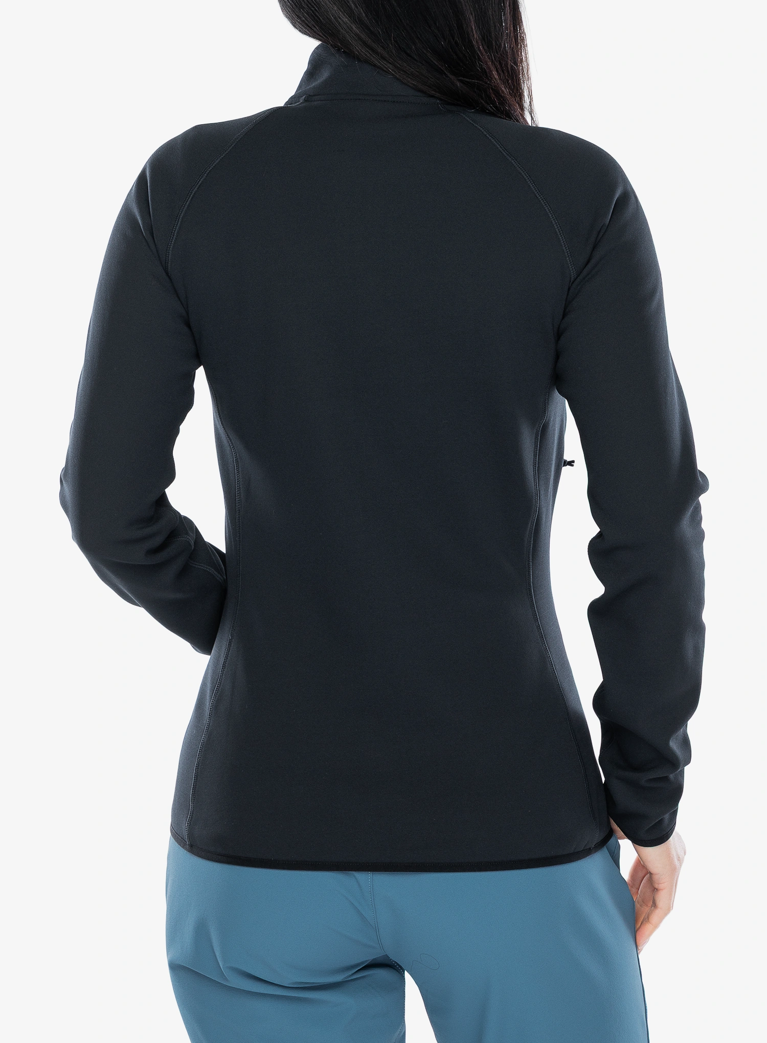 Pullover mit Reißverschluss Damen Mountain Equipment Jorasses Lite Jacket - black