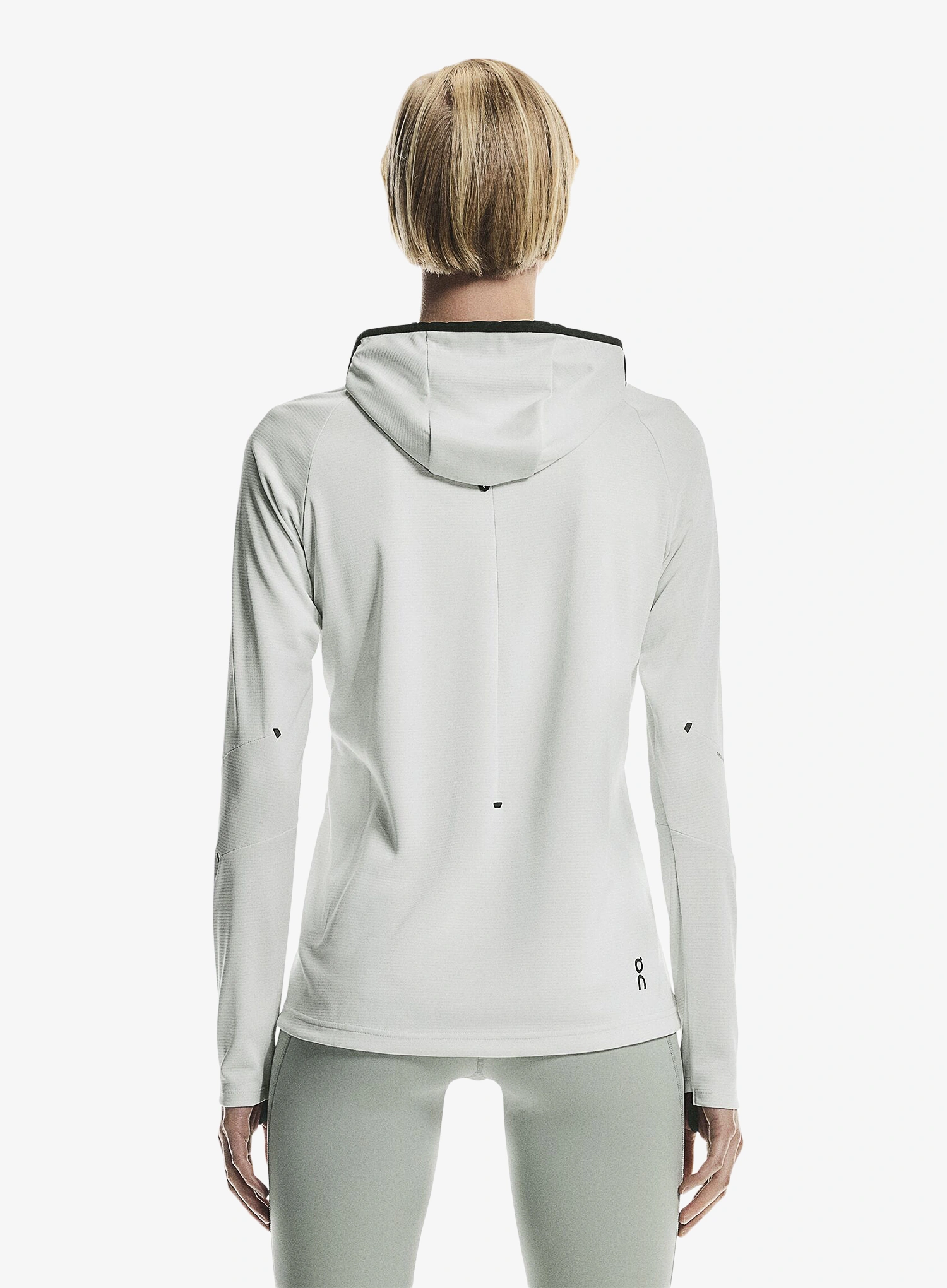 Pullover mit Reißverschluss Damen On Climate Zip Hoodie - iceberg