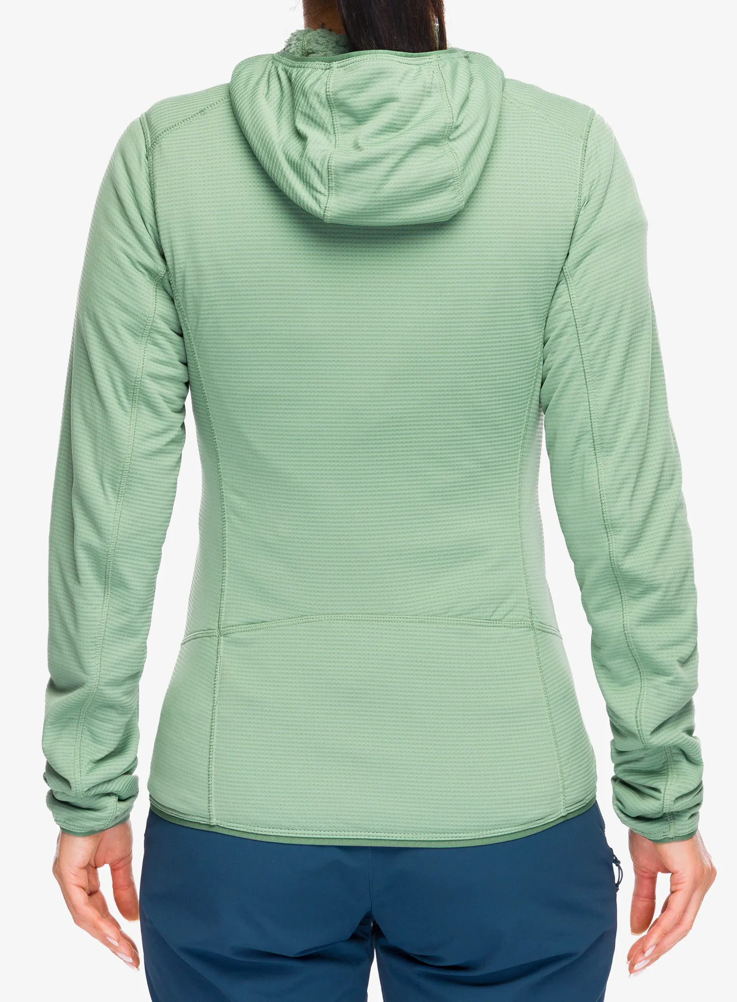 Pullover mit Reißverschluss Damen Rab Evolute Hoody - dark fig green