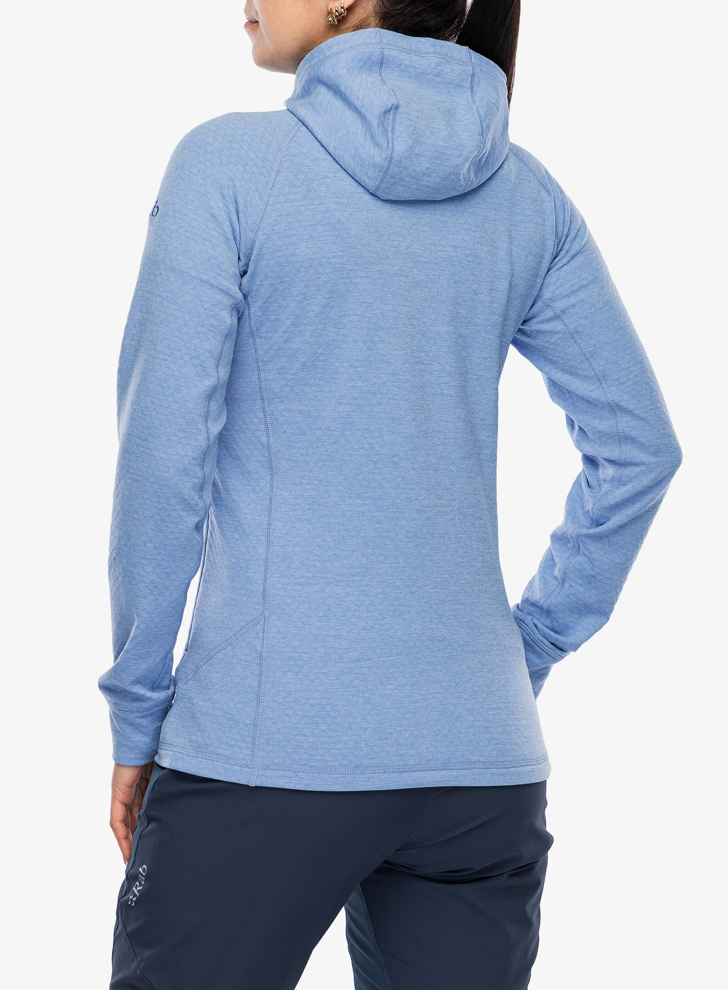 Pullover mit Reißverschluss Damen Rab Nexus Hoody - bluebird