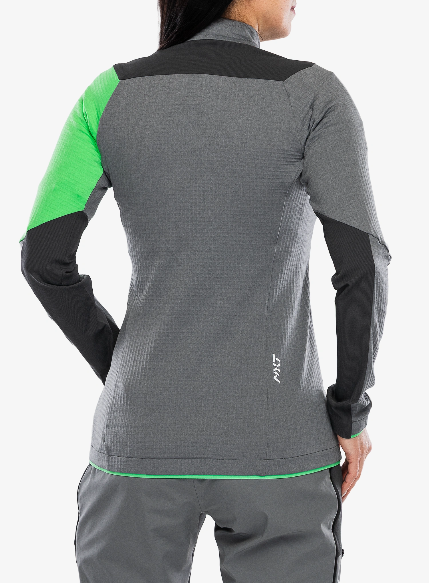 Pullover mit Reißverschluss Damen Salewa NXT PL Jacket - quiet shade