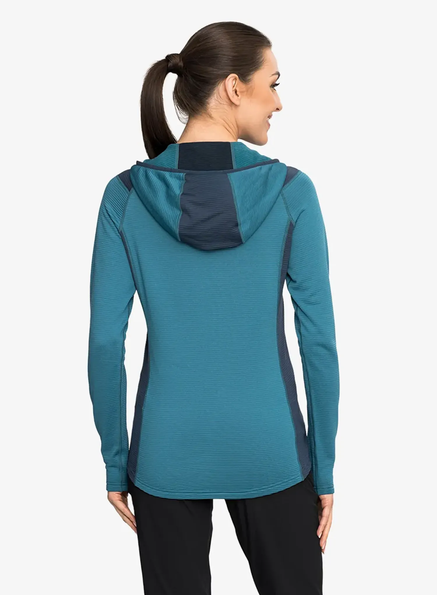 Pullover mit Reißverschluss Damen Viking Birger Hoodie - blue/navy