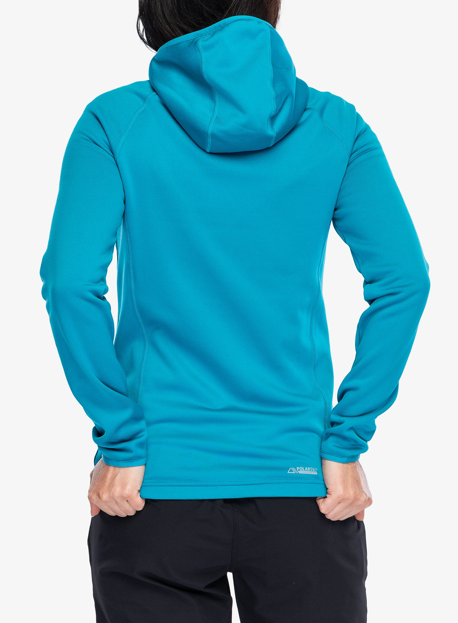 Pullover mit Reißverschluss Damen Viking Jukon Hoodie Polartec - grass green