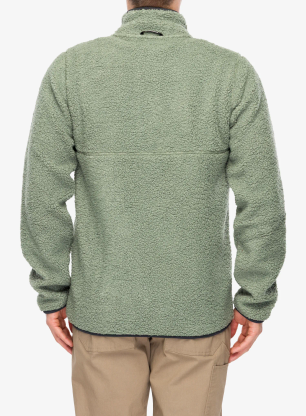 Pullover mit Reißverschluss Didriksons Phoenix Fullzip - light moss