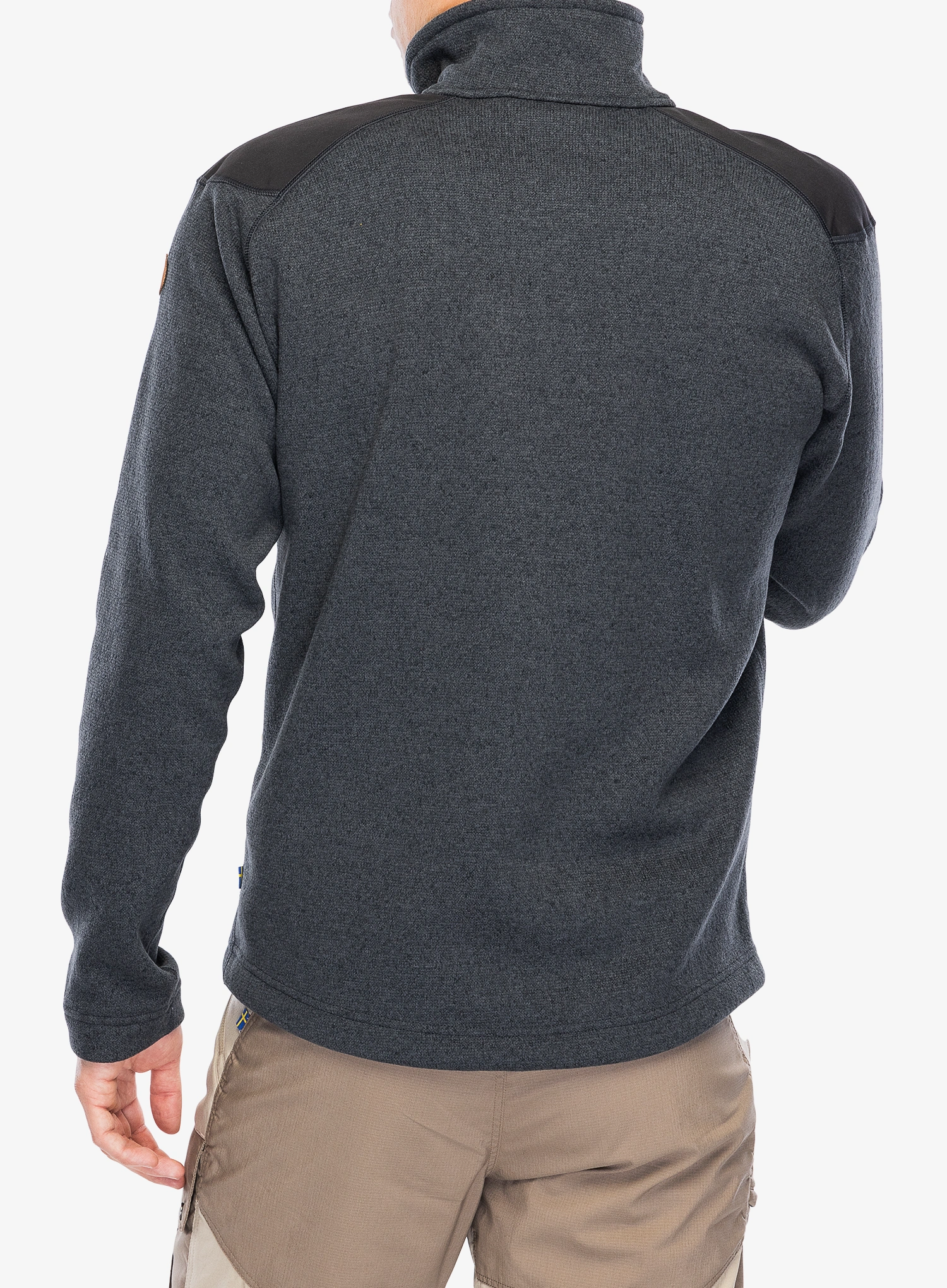 Pullover mit Reißverschluss Fjallraven Buck Fleece - graphite