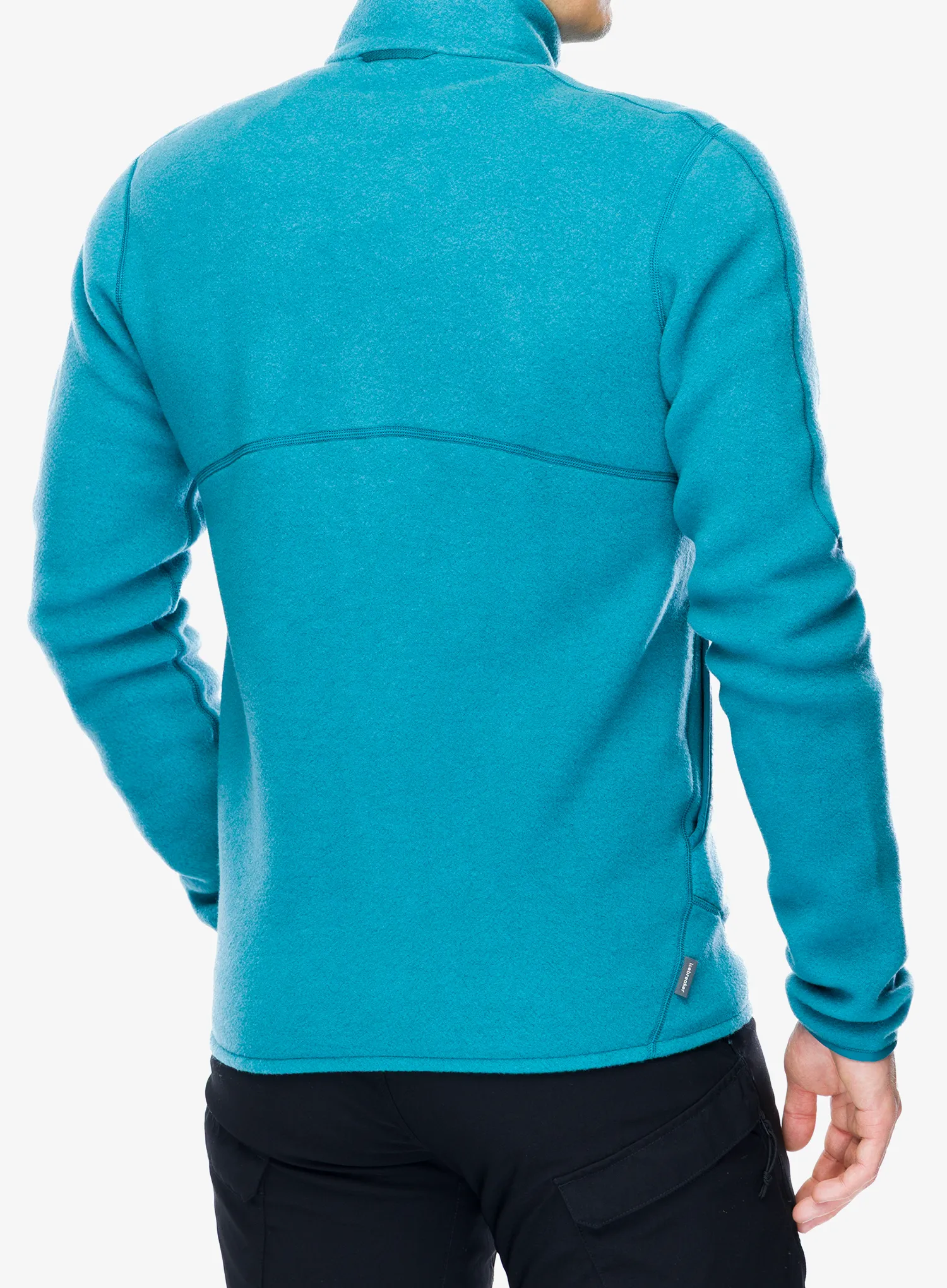 Pullover mit Reißverschluss Icebreaker Merino Blend 800 RealFleece Classic Pile LS Zip - topaz