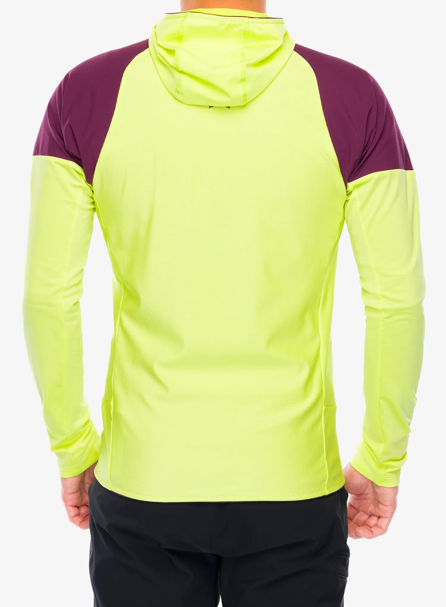 Pullover mit Reißverschluss Montura Spitze Maglia - sunny lime/wine red