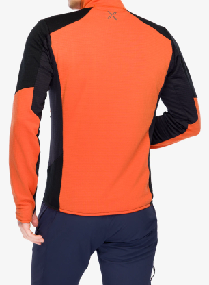 Pullover mit Reißverschluss Montura Stretch Color Maglia - orange/orange