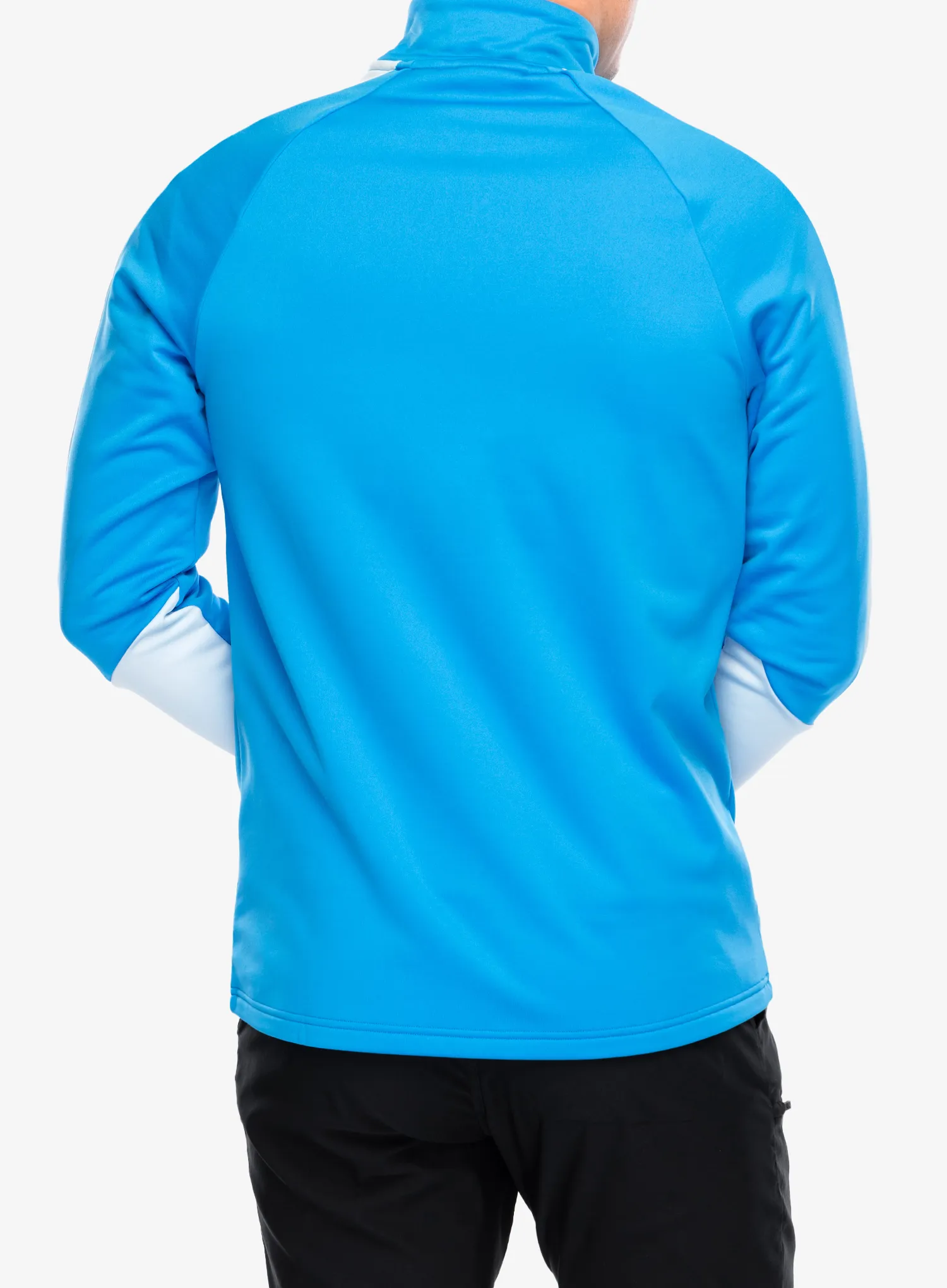 Pullover mit Reißverschluss Peak Performance Rider Zip Jacket - brilliant blue/cloud
