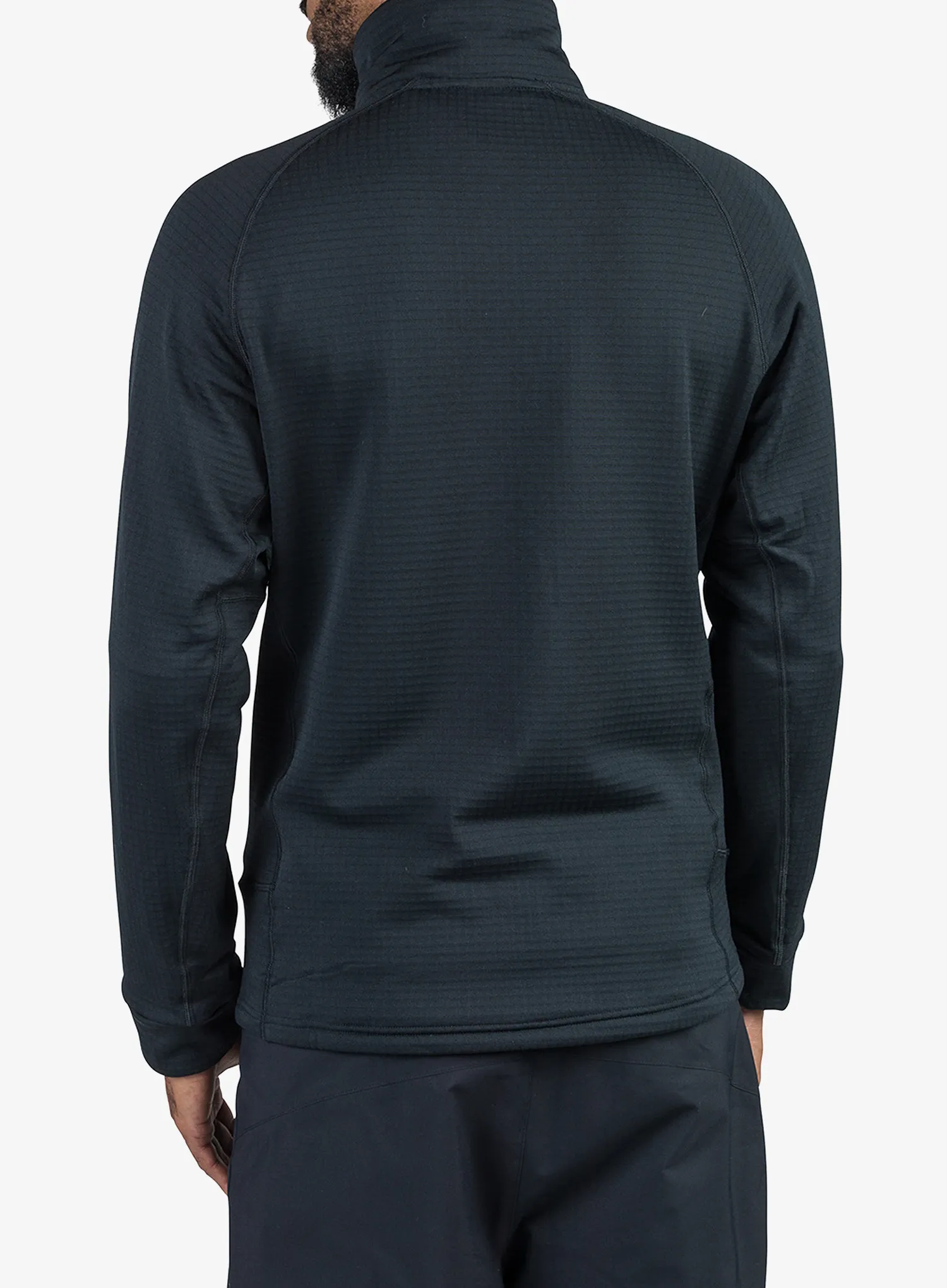 Pullover mit Reißverschluss Rossignol Blackside Fleece FZ - black