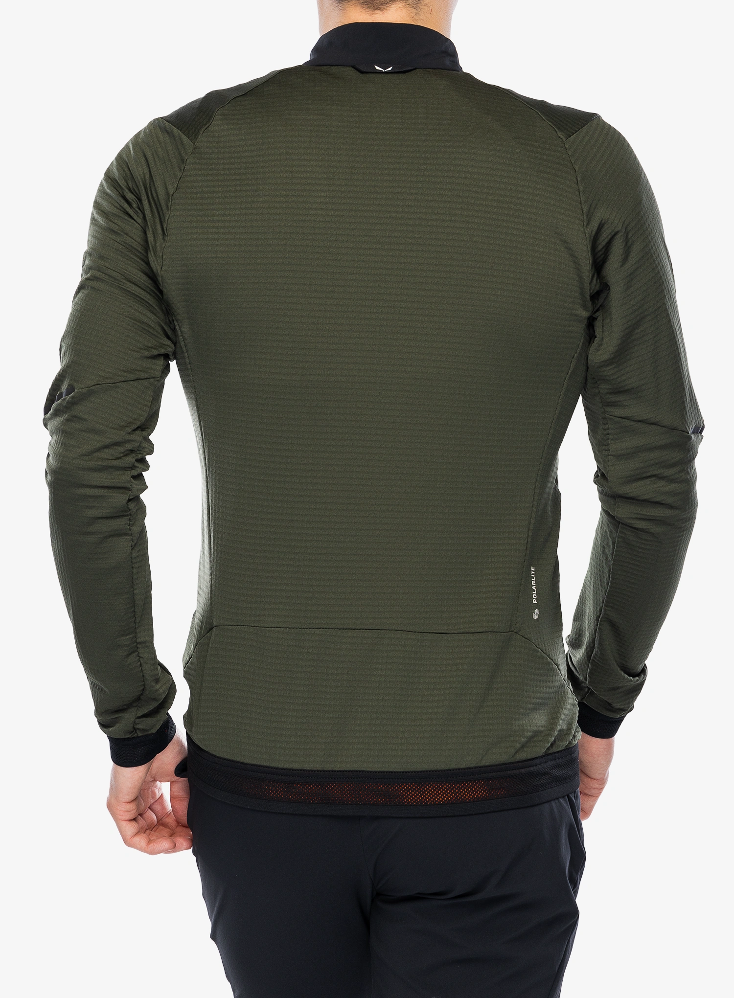 Pullover mit Reißverschluss Salewa Pedroc PL 2 Jacket - dark olive