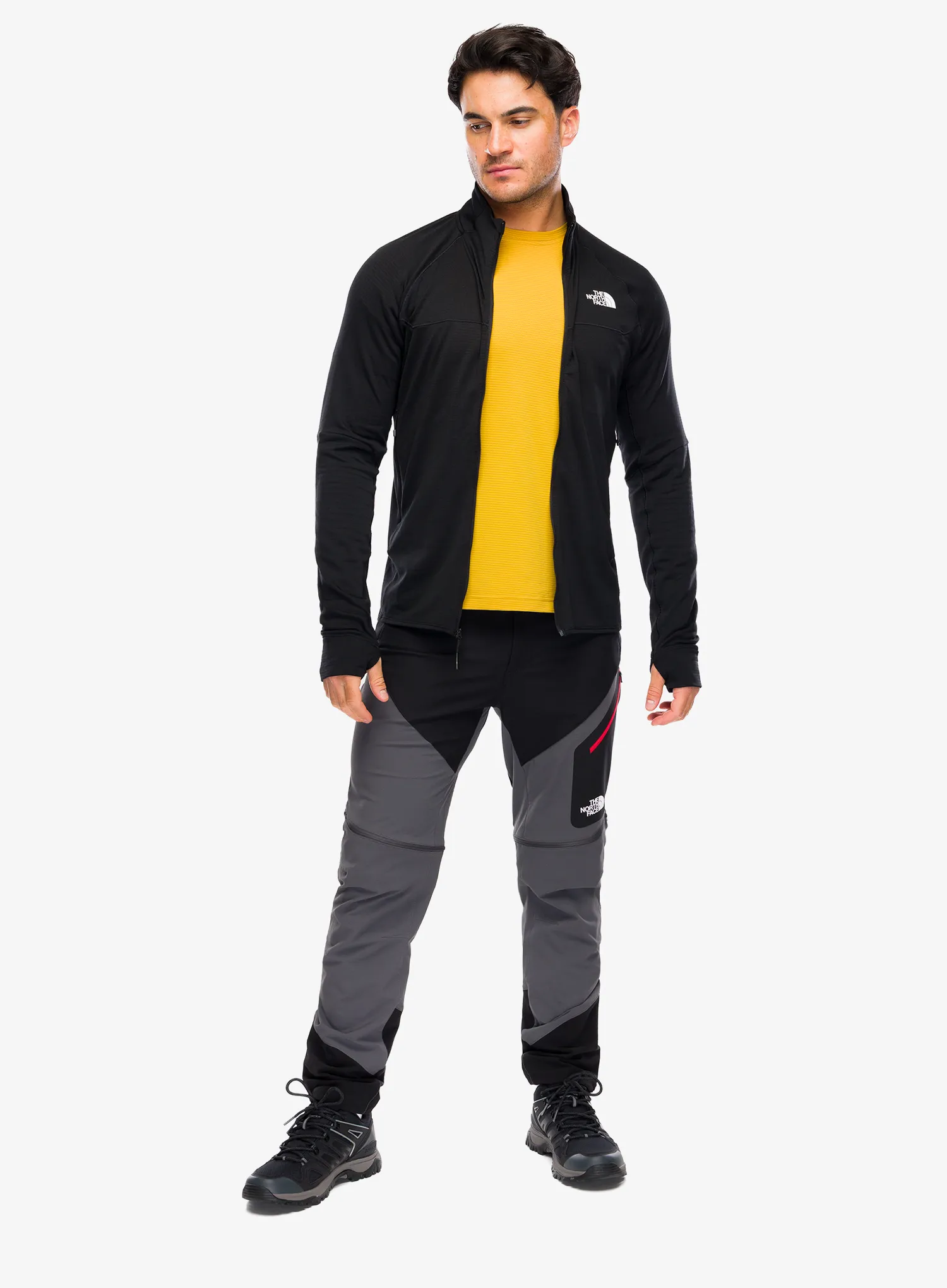 Pullover mit Reißverschluss The North Face Bolt Polartec Jacket - tnf black
