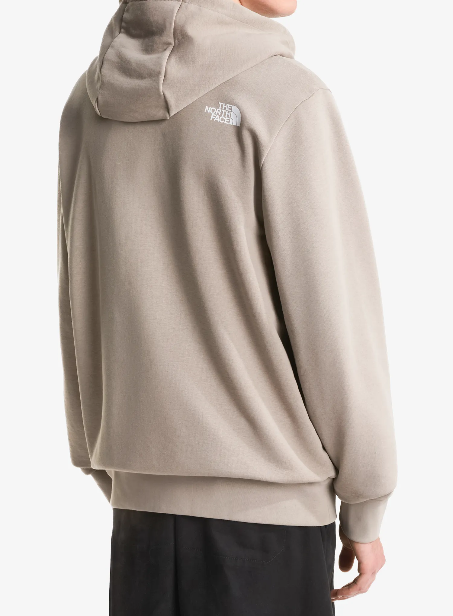 Pullover mit Reißverschluss The North Face Simple Dome Light Regular Full Zip Hoodie - stone slab