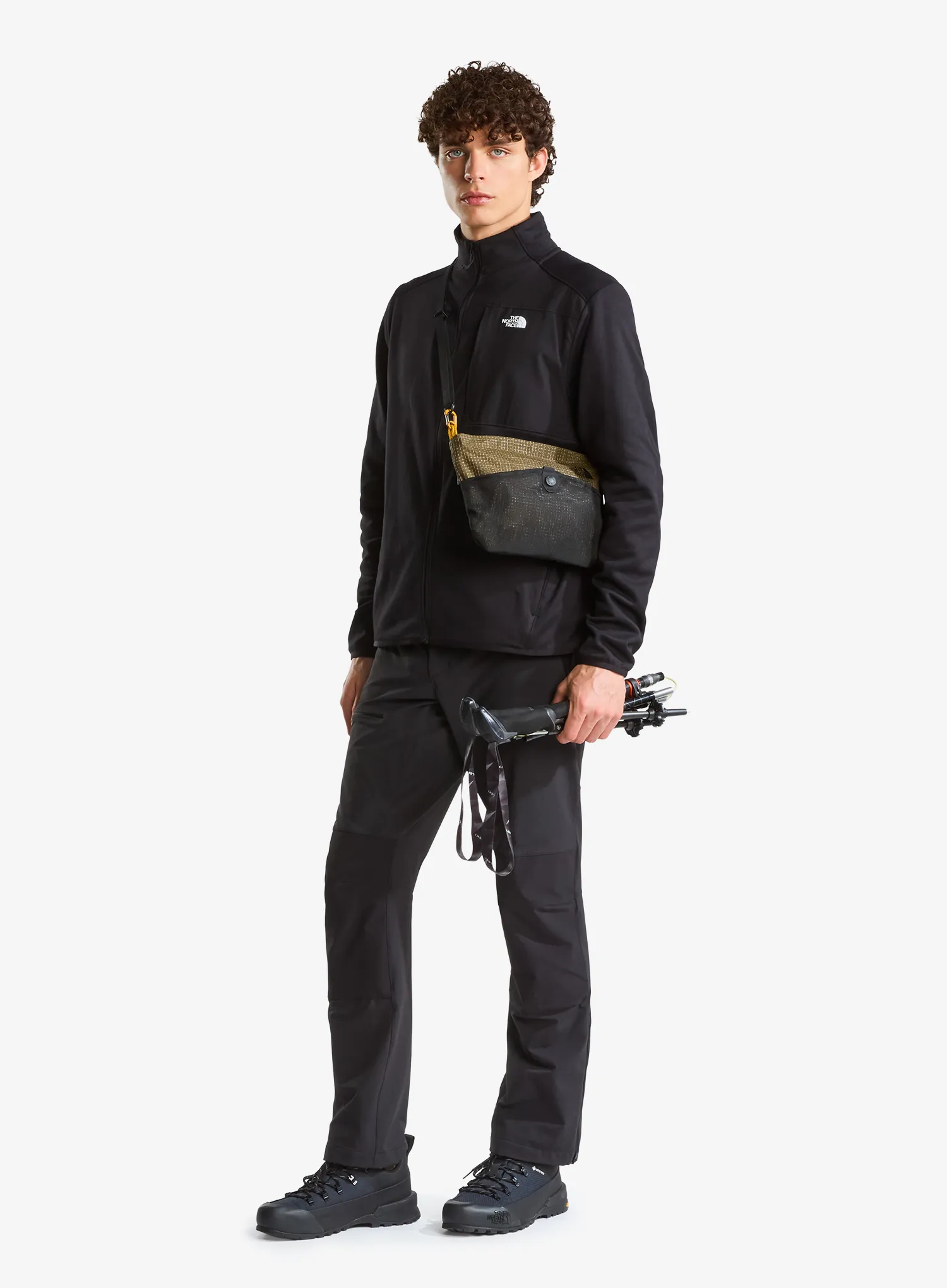 Pullover mit Reißverschluss The North Face TNF Performance Fleece Full Zip Jacket - tnf black