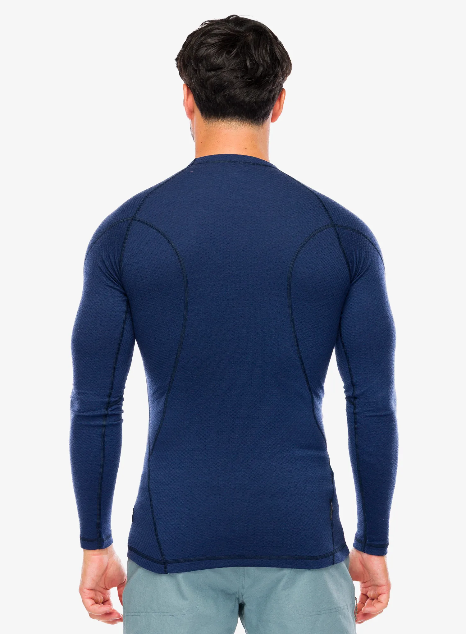 Pullover Sensor Merino DF Tee L/S - deep blue